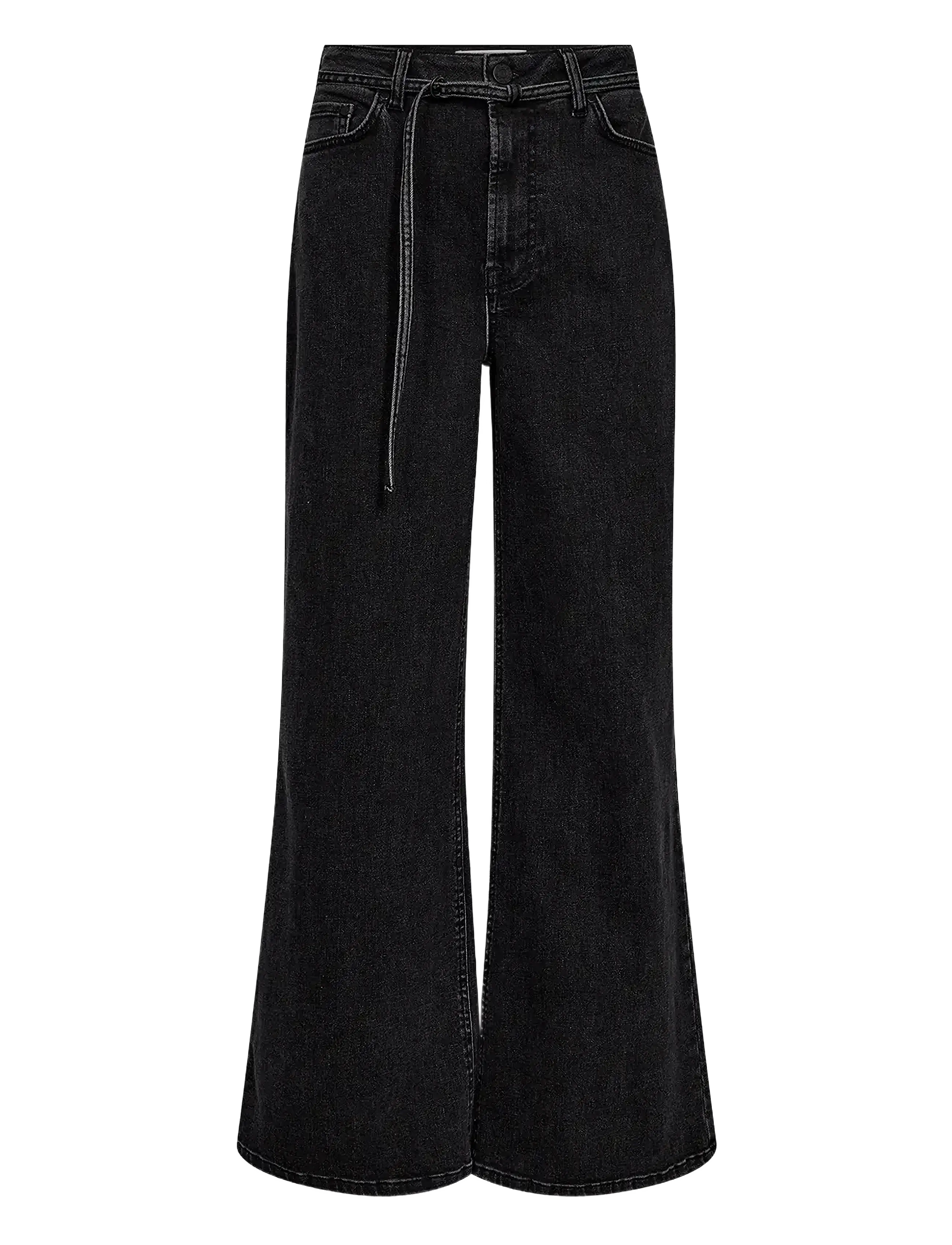 Tomorrow TRW-Arizona Jeans Belt Original Bla - Kleidung - BLACK / black