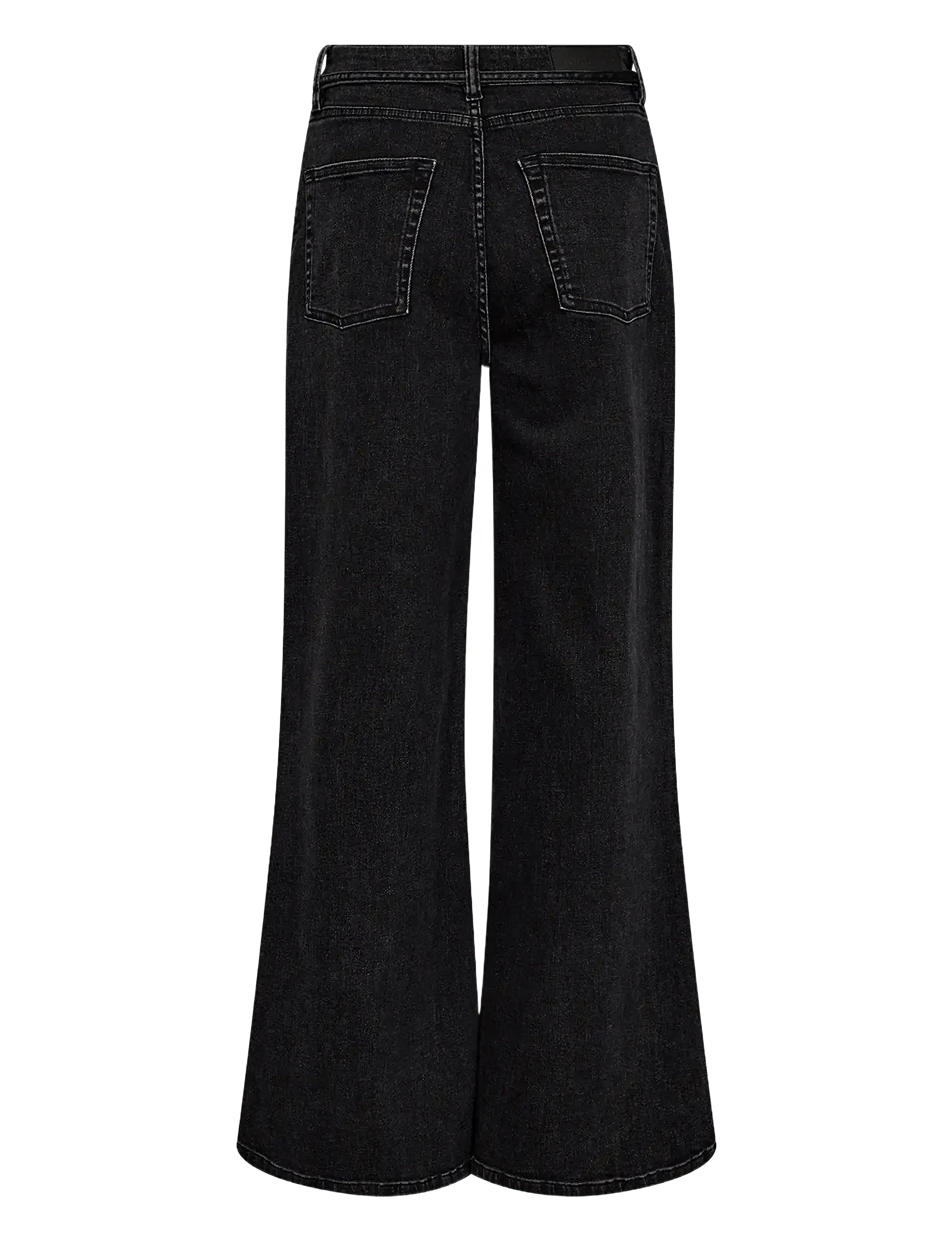 Tomorrow - TRW-Arizona Jeans Belt Original Bla - bootcut jeans - black - 2