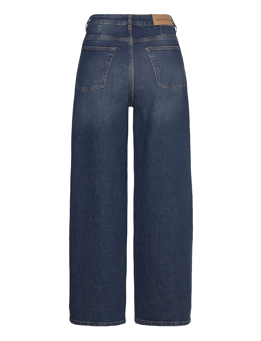 Tomorrow - TRW-Kaia Slung Jeans Wash Riverside - brede jeans - denim blue - 2