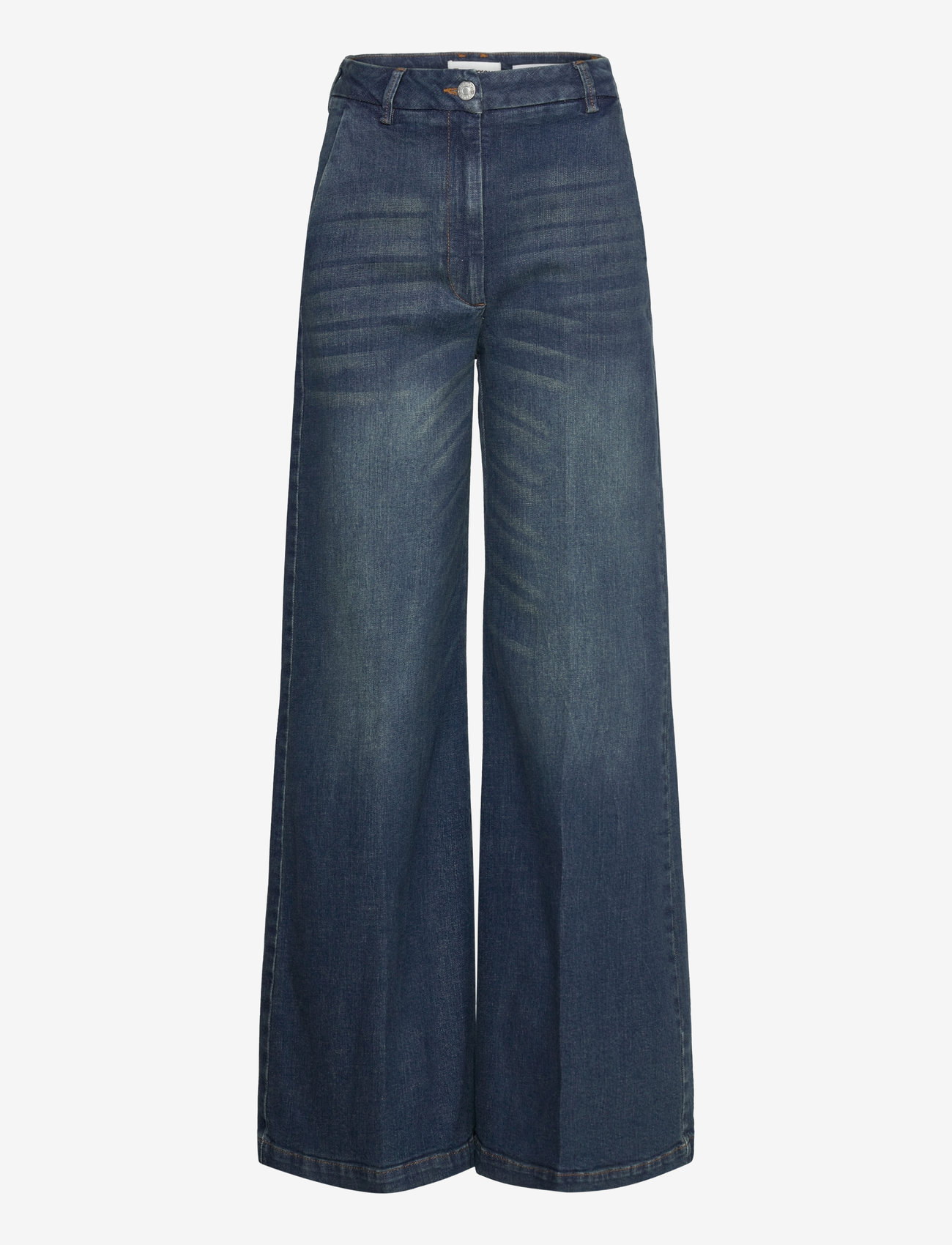 Tomorrow - TRW-Ellen Pant Wash Riverside - wide leg jeans - denim blue - 1