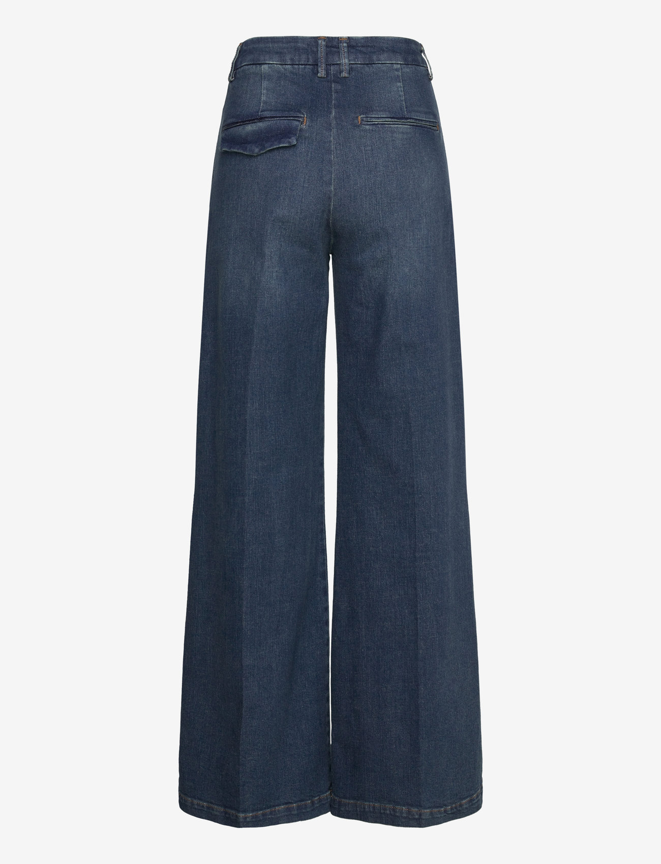 Tomorrow - TRW-Ellen Pant Wash Riverside - wide leg jeans - denim blue - 2