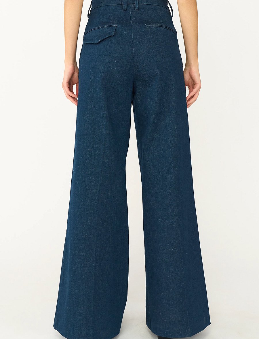 Tomorrow - TRW-Ellen Pant Wash Atlanta Blue - denim blue - 3
