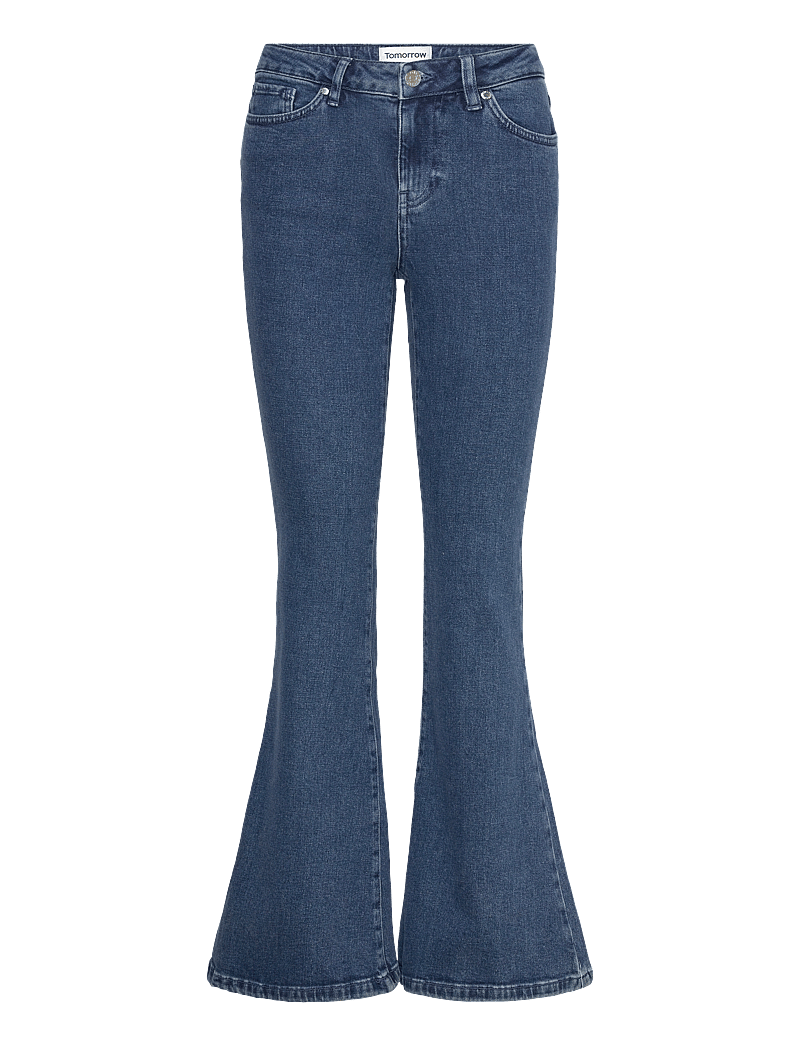 Tomorrow - TRW-Jenna Jeans Wash Dark Iowa - alt eriti laia säärega teksad - denim blue - 1