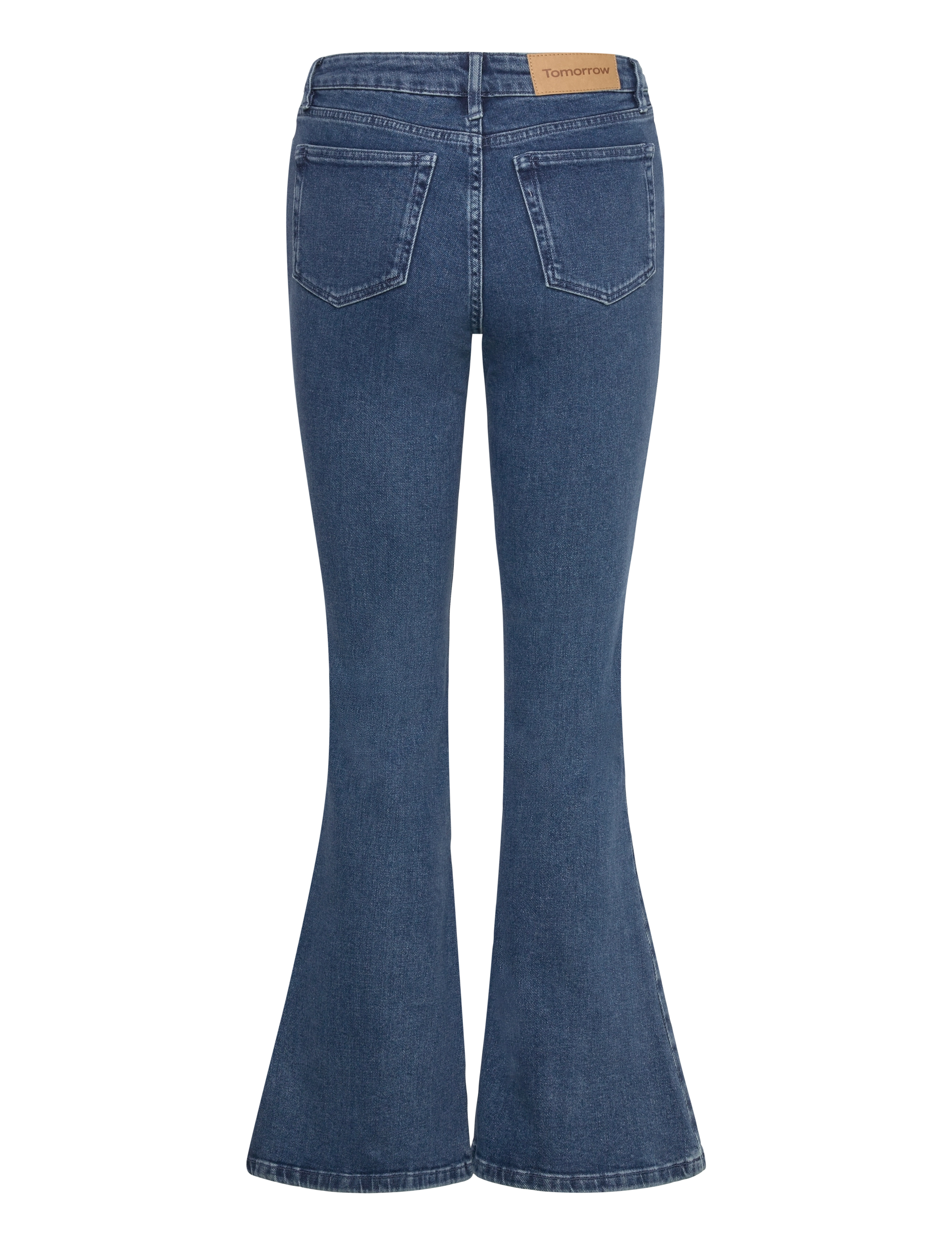 Tomorrow - TRW-Jenna Jeans Wash Dark Iowa - džinsi ar zvanveida galiem - denim blue - 2