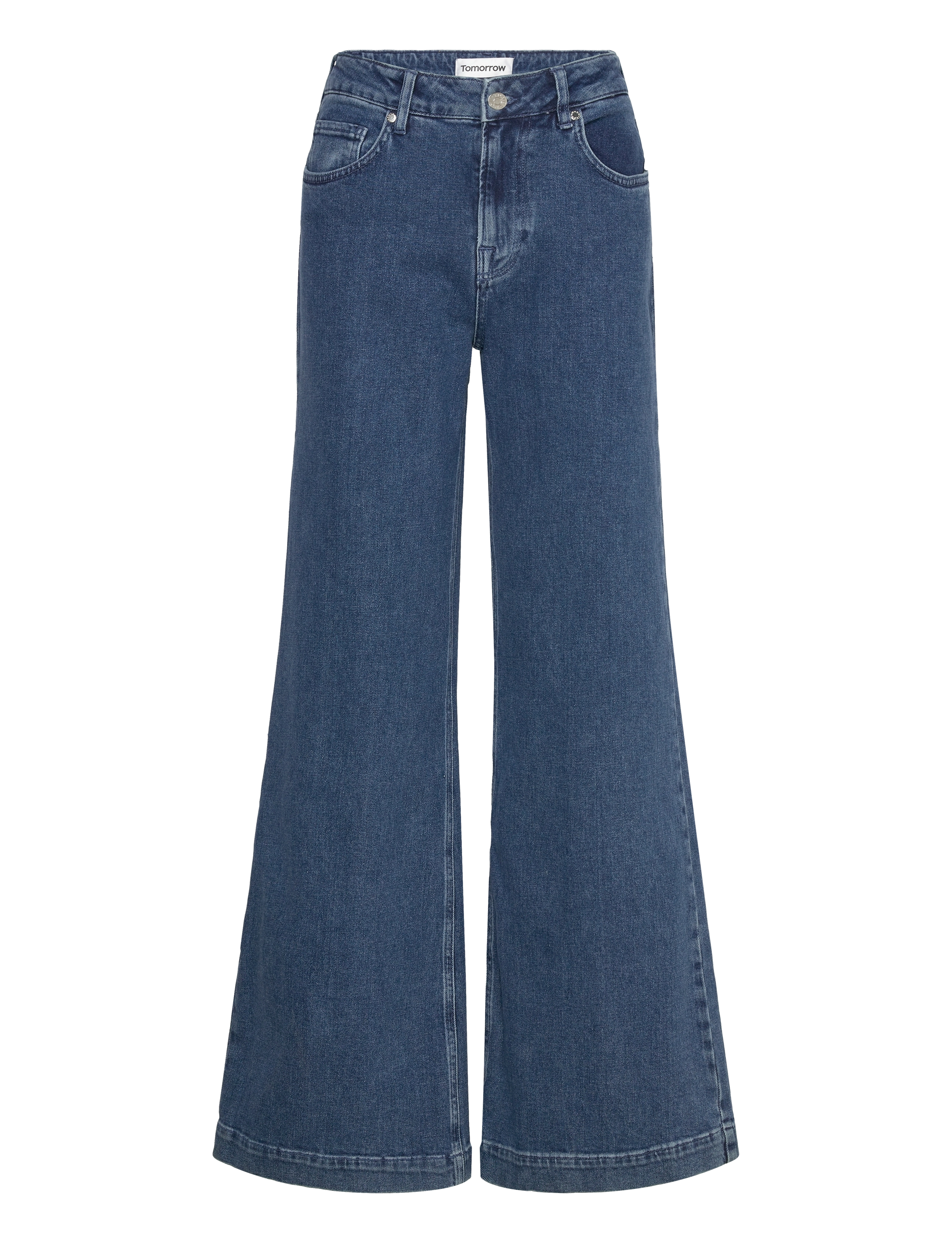Tomorrow - TRW-Kersee Jeans Wash Dark Iowa - schlaghosen - denim blue - 1
