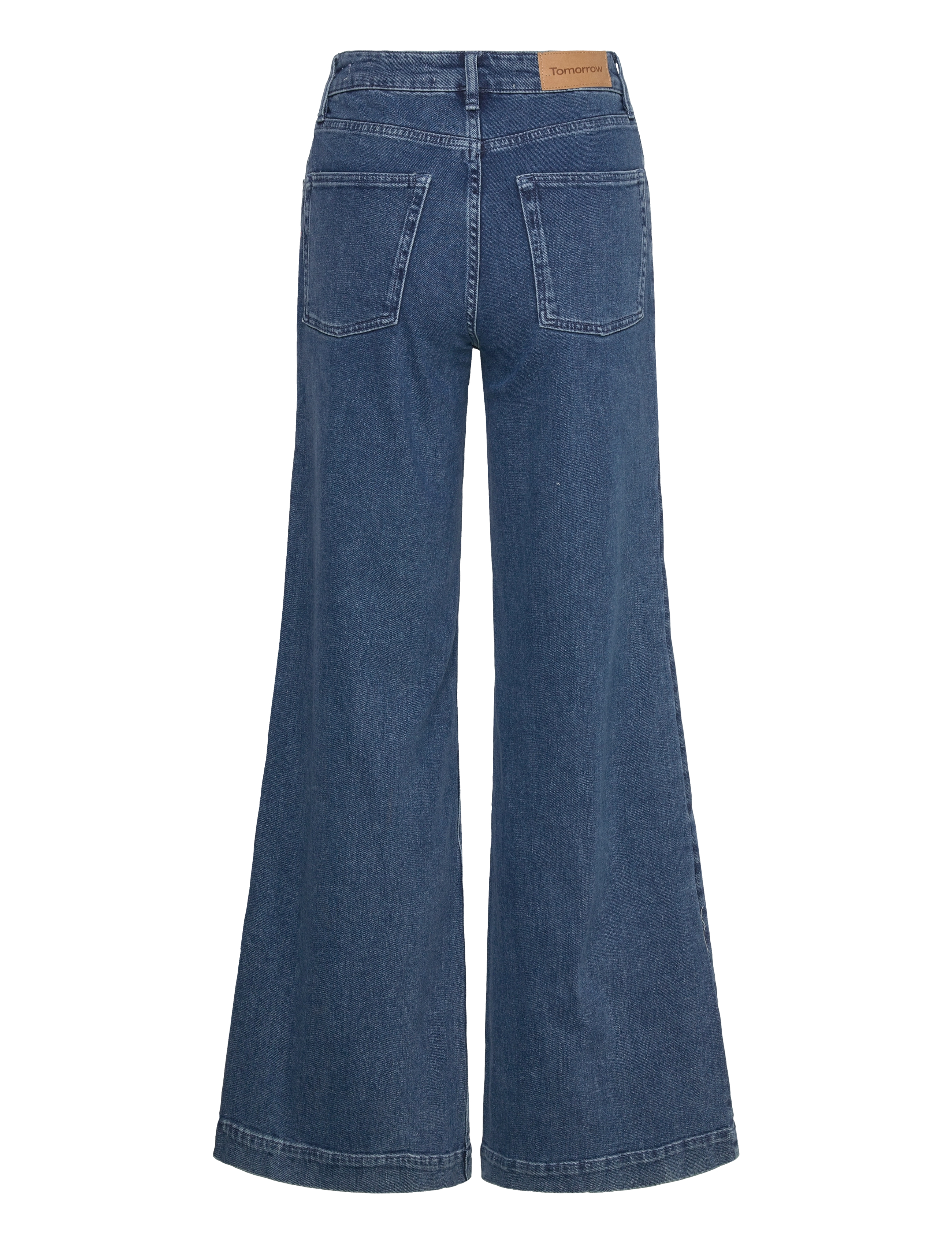Tomorrow - TRW-Kersee Jeans Wash Dark Iowa - schlaghosen - denim blue - 2