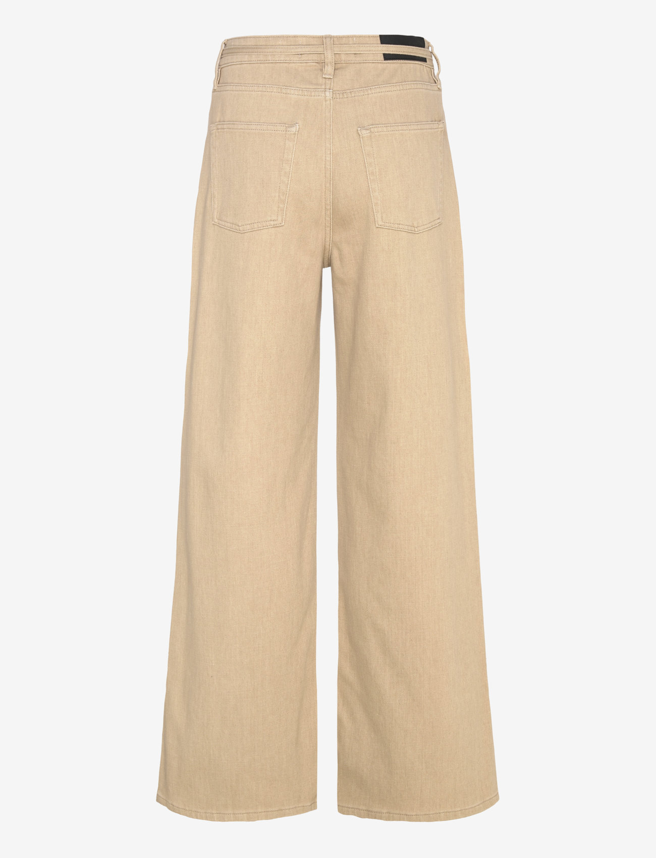 Tomorrow - TRW-Arizona Belted Jeans Wash Origi - leveälahkeiset farkut - khaki - 2