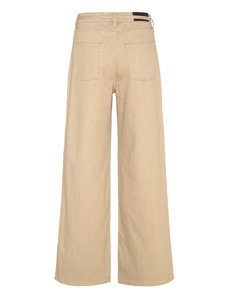 Tomorrow - TRW-Arizona Belted Jeans Wash Origi - hosen mit weitem bein - khaki - 2