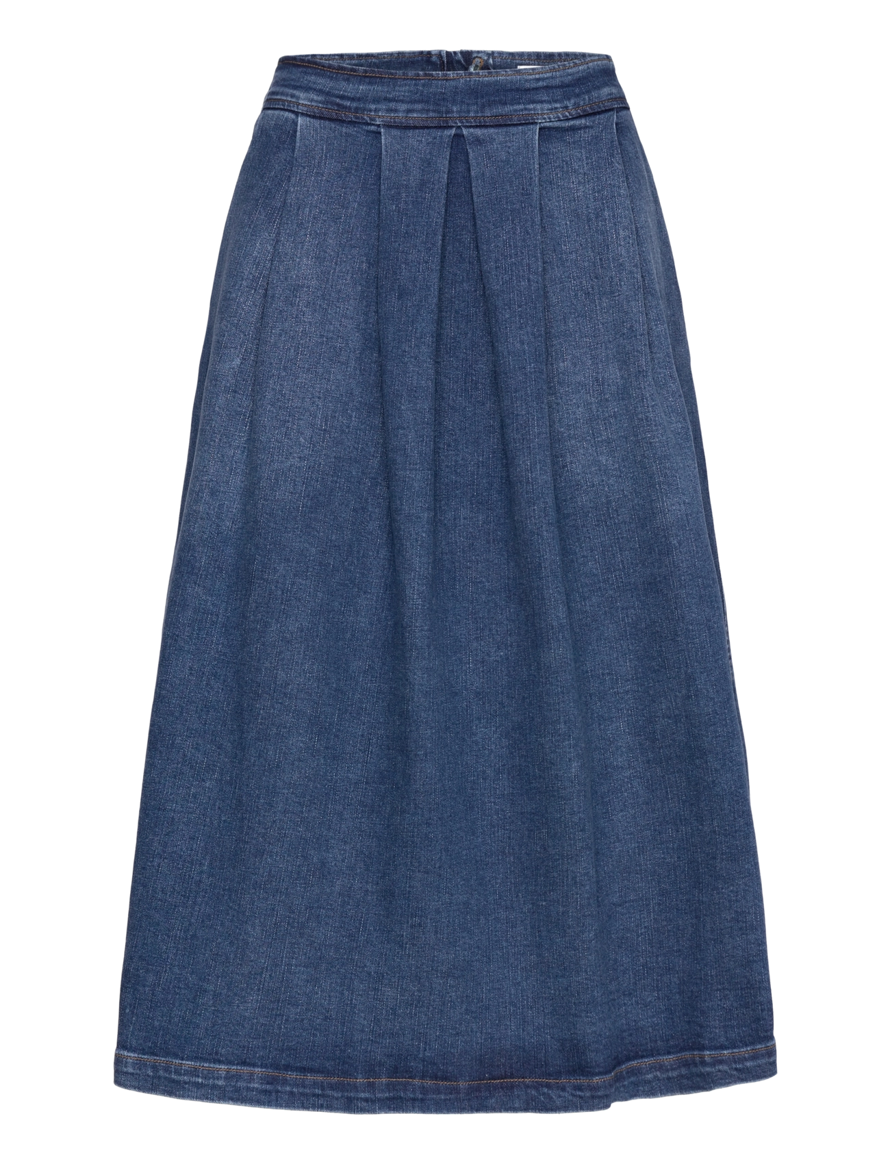 TRW-Ellen Ball Gown Skirt Wash Brig - DENIM BLUE