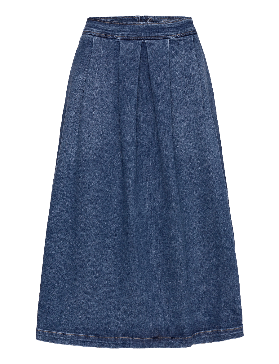 Tomorrow - TRW-Ellen Ball Gown Skirt Wash Brig - denim blue - 1
