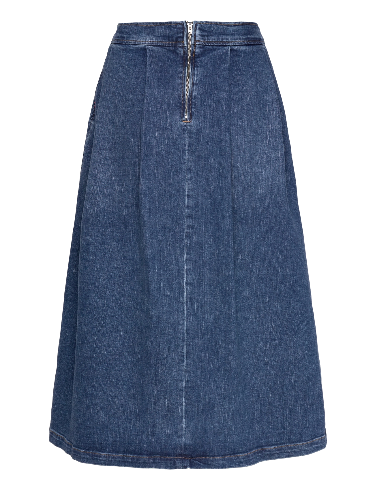 Tomorrow - TRW-Ellen Ball Gown Skirt Wash Brig - denim blue - 2