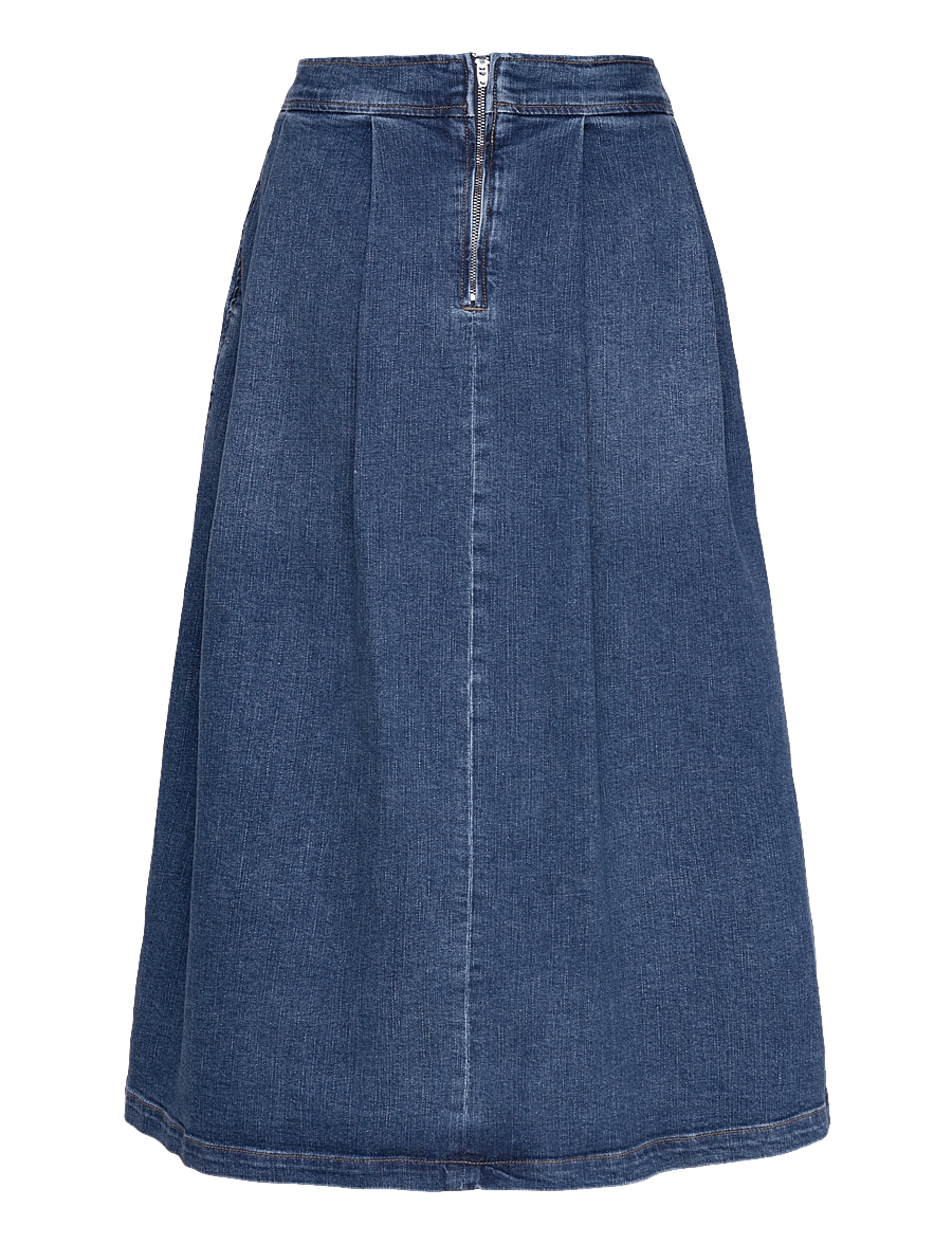 Tomorrow - TRW-Ellen Ball Gown Skirt Wash Brig - denim blue - 2