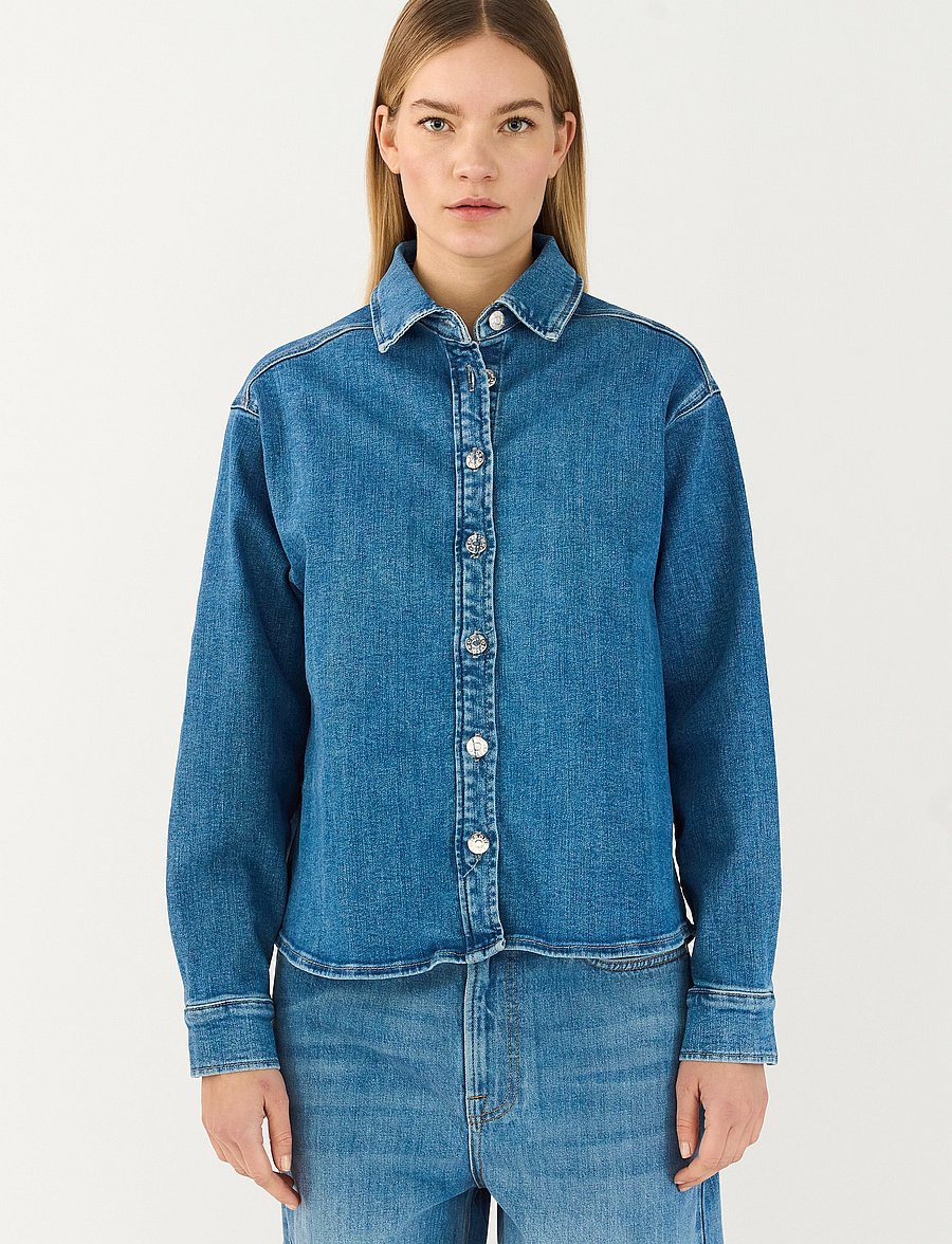 Tomorrow - TRW-Ellen Shirt Wash Montana - denim blue - 0