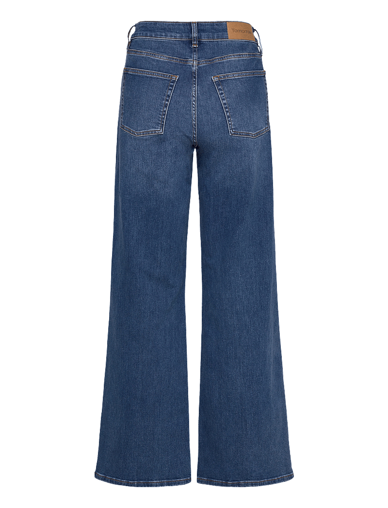 Tomorrow - TRW-Kersee Jeans Wash Prato - schlaghosen - denim blue - 2