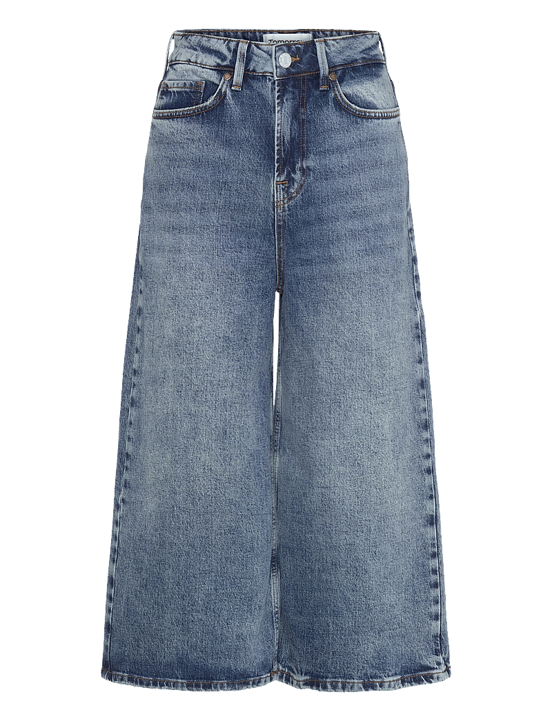 Tomorrow - TRW-Mandela Culotte Jeans Wash Peru - culotte püksid - denim blue - 1