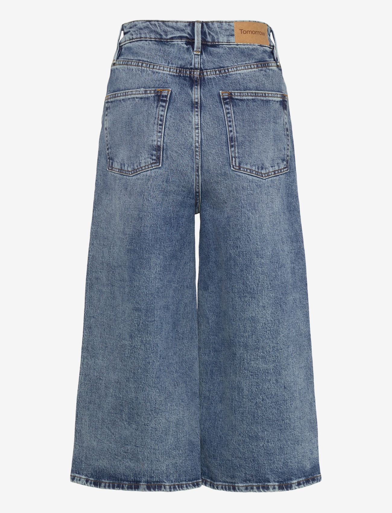 Tomorrow - TRW-Mandela Culotte Jeans Wash Peru - culottes - denim blue - 2