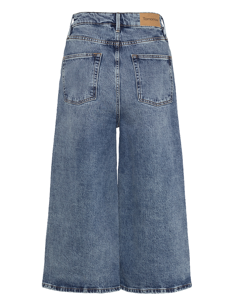 Tomorrow - TRW-Mandela Culotte Jeans Wash Peru - culotte püksid - denim blue - 2