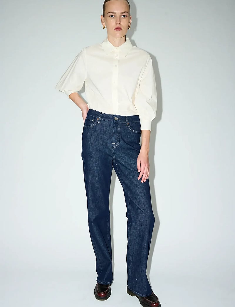 Tomorrow - TRW-Brown Jeans Wash Como Rinse - straight jeans - rinse denim - 0