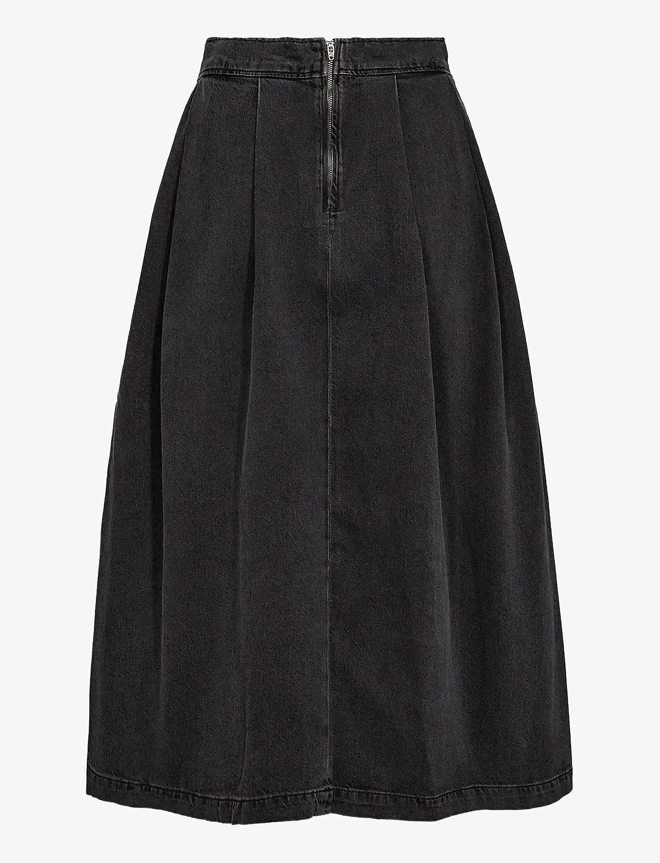 Tomorrow - TRW-Ellen Ball Gown Skirt Wash Mila - plisseeritud seelikud - black - 2