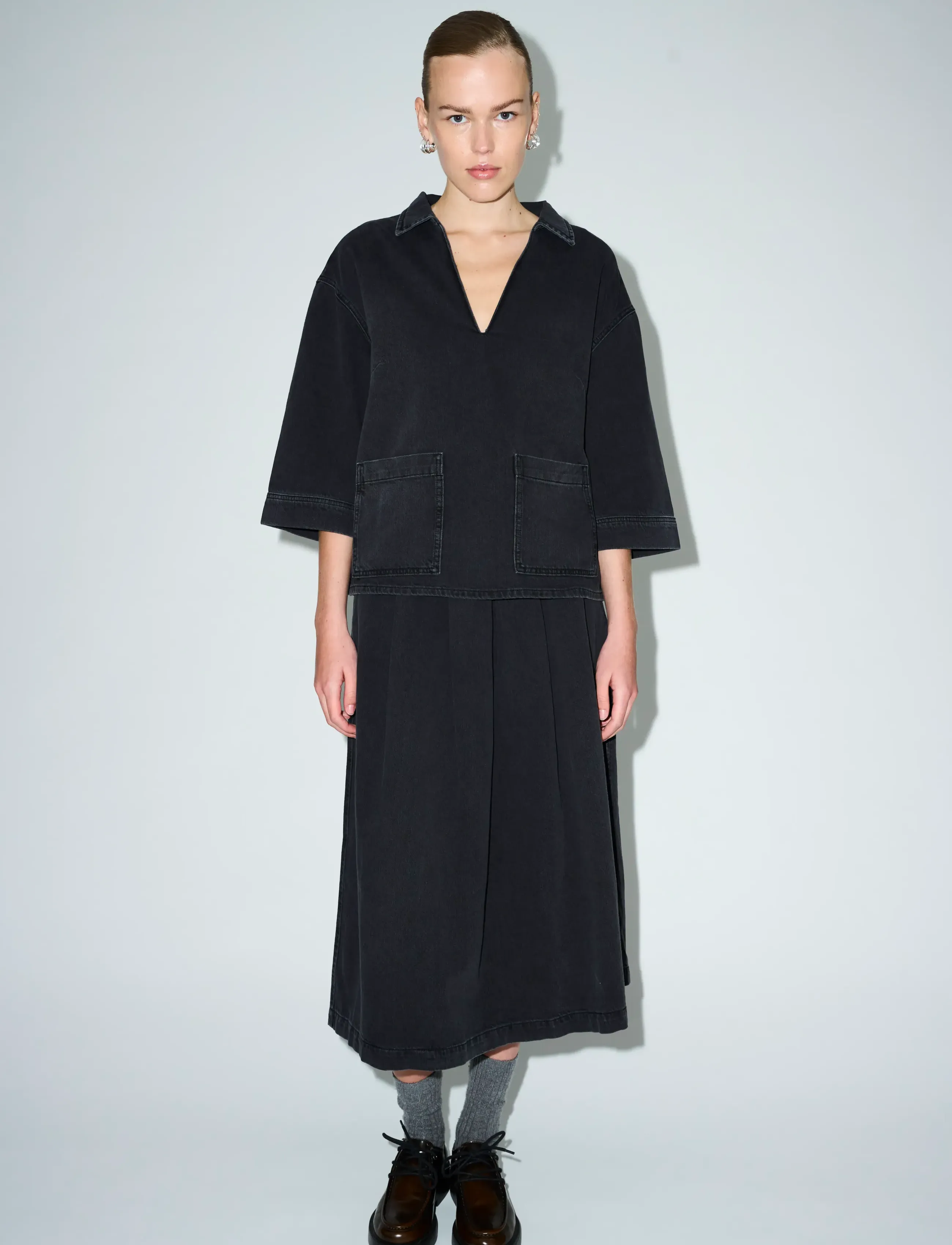 Tomorrow - TRW-Ellen Ball Gown Skirt Wash Mila - black - 4