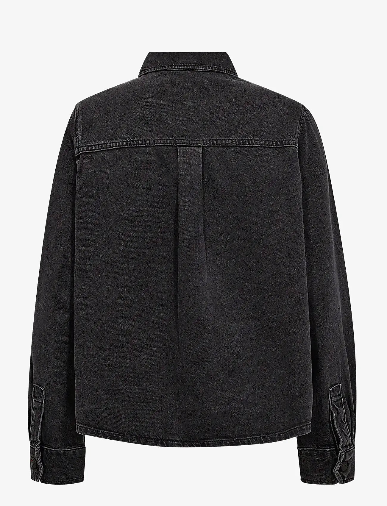 Tomorrow - TRW-Ellen Denim Shirt Wash Milano B - jeanshemden - black - 1