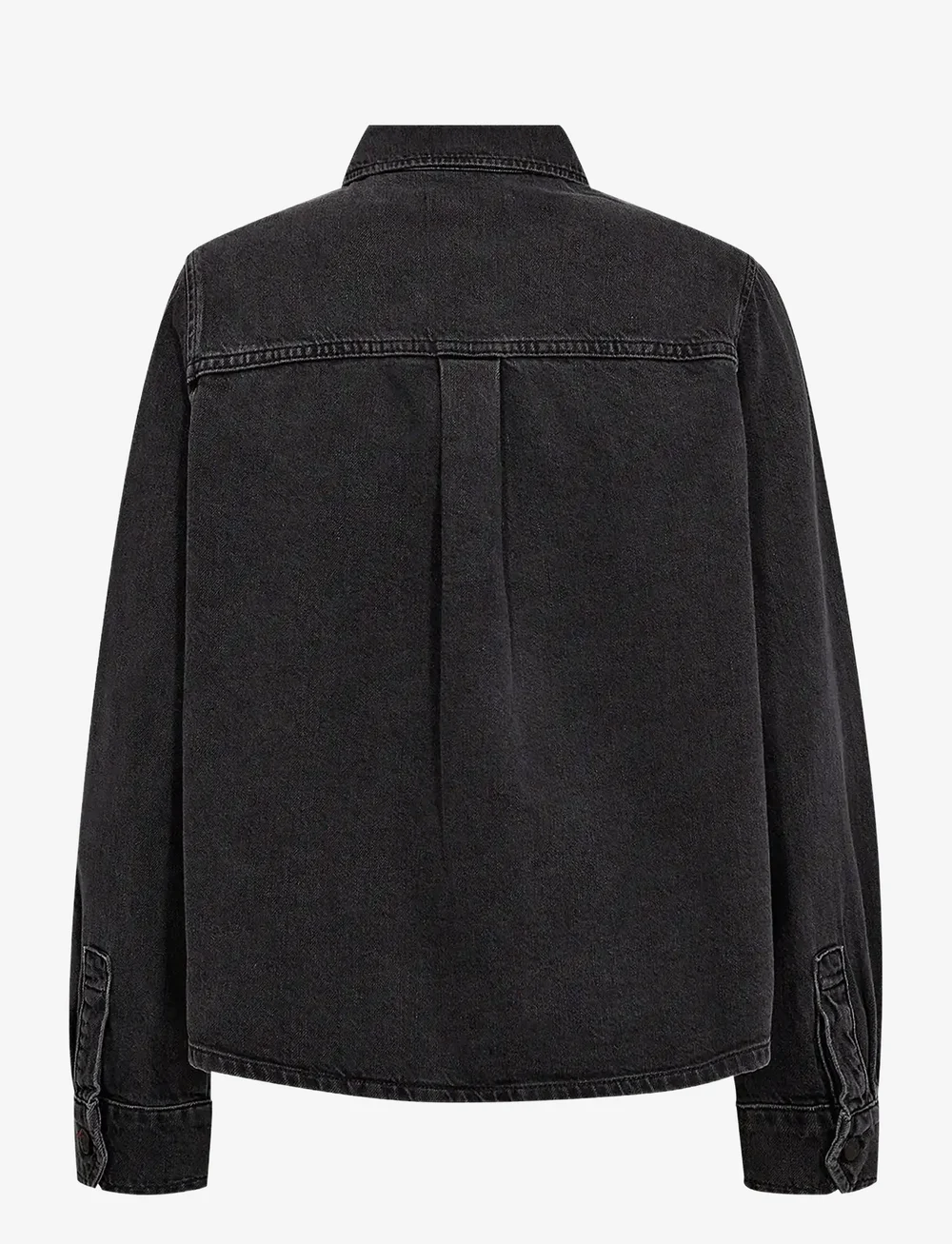 Tomorrow - TRW-Ellen Denim Shirt Wash Milano B - denim shirts - black - 2