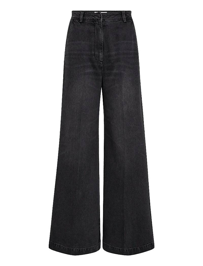 Tomorrow - TRW-Ellen French Jeans Wash Milano - brede jeans - black - 1