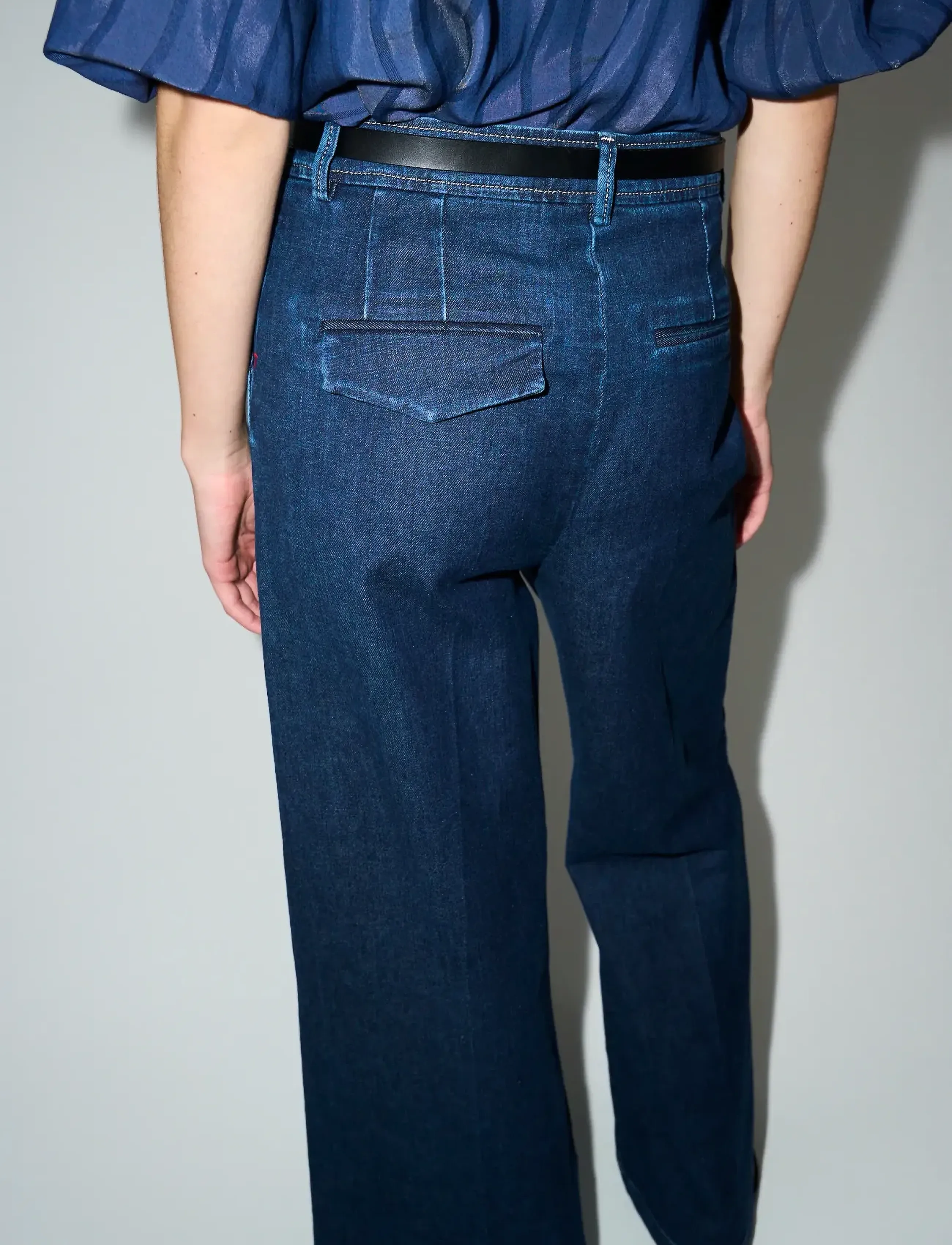 Tomorrow TRW-Ellen French Pant Wash Andong - Transitional Layering - DENIM BLUE / blue