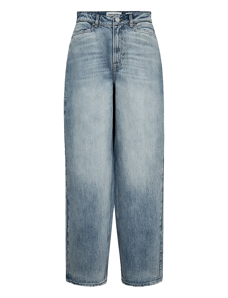 Tomorrow - TRW-Kaia Slung Jeans Wash Genova - barrel jeans - denim blue - 1