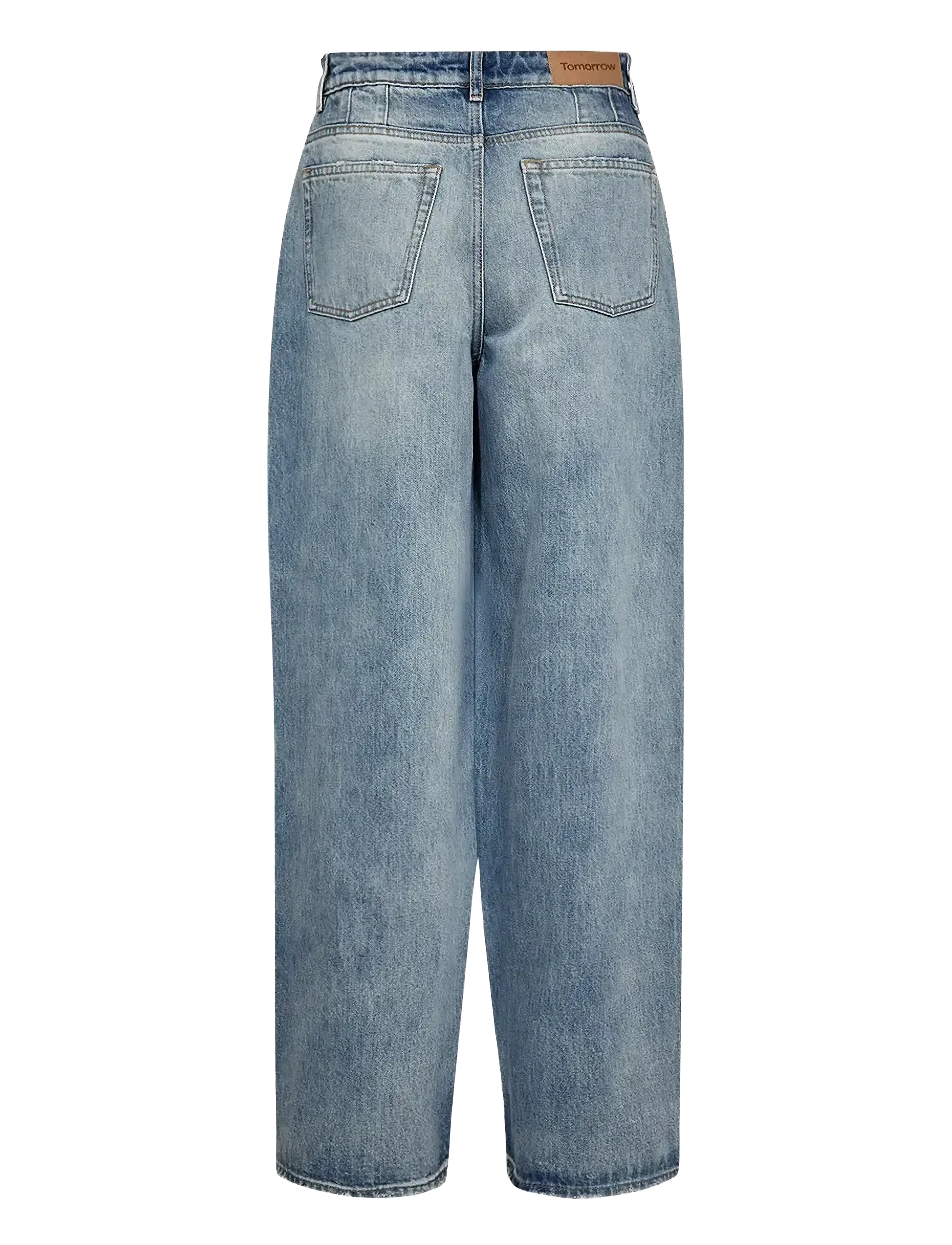Tomorrow - TRW-Kaia Slung Jeans Wash Genova - barrel jeans - denim blue - 2