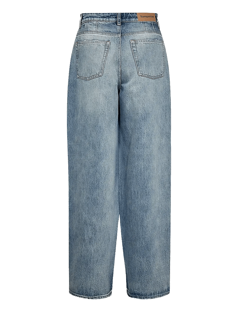 Tomorrow - TRW-Kaia Slung Jeans Wash Genova - barrel jeans - denim blue - 2
