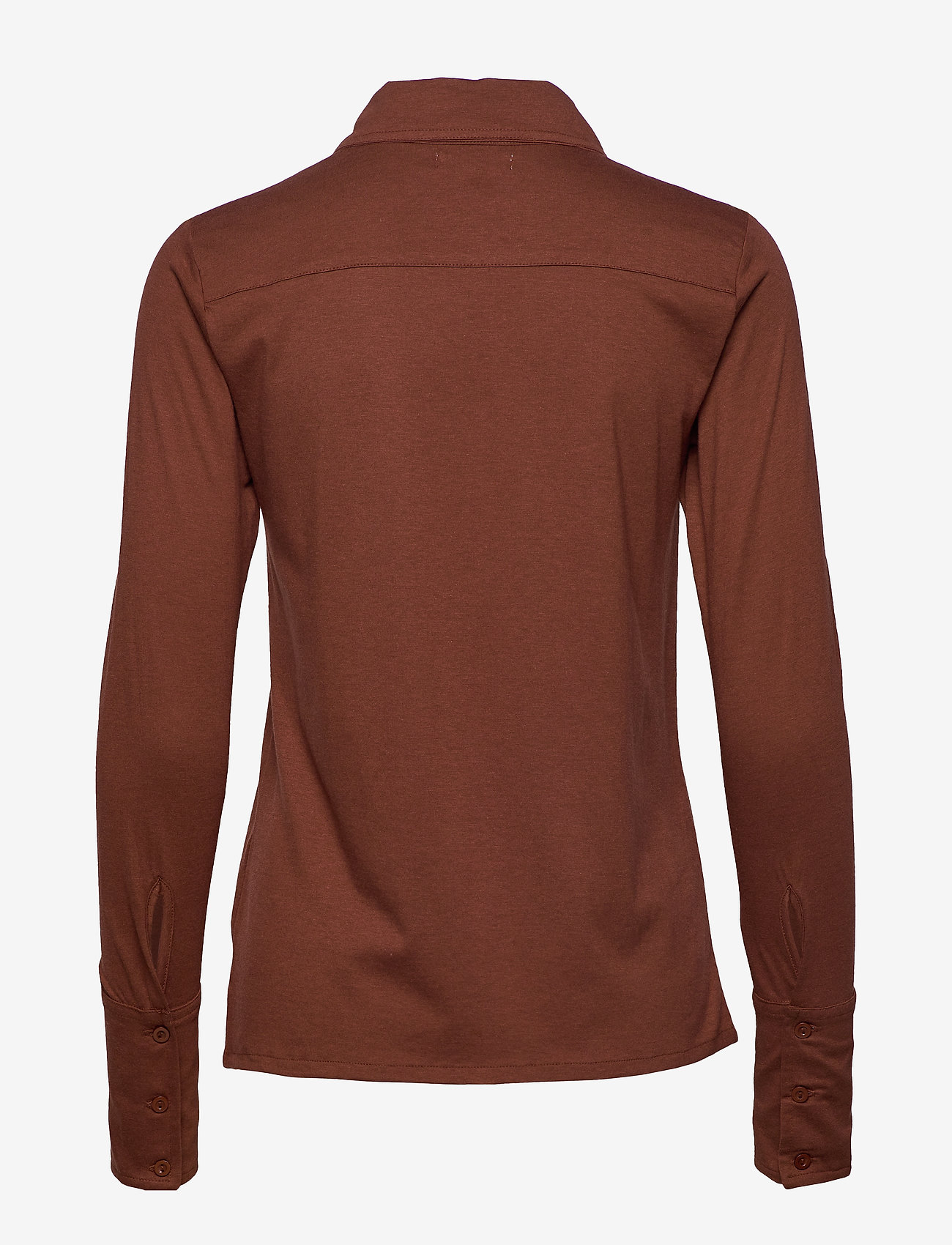 Tomorrow - Nelson jersey shirt - brown - 1