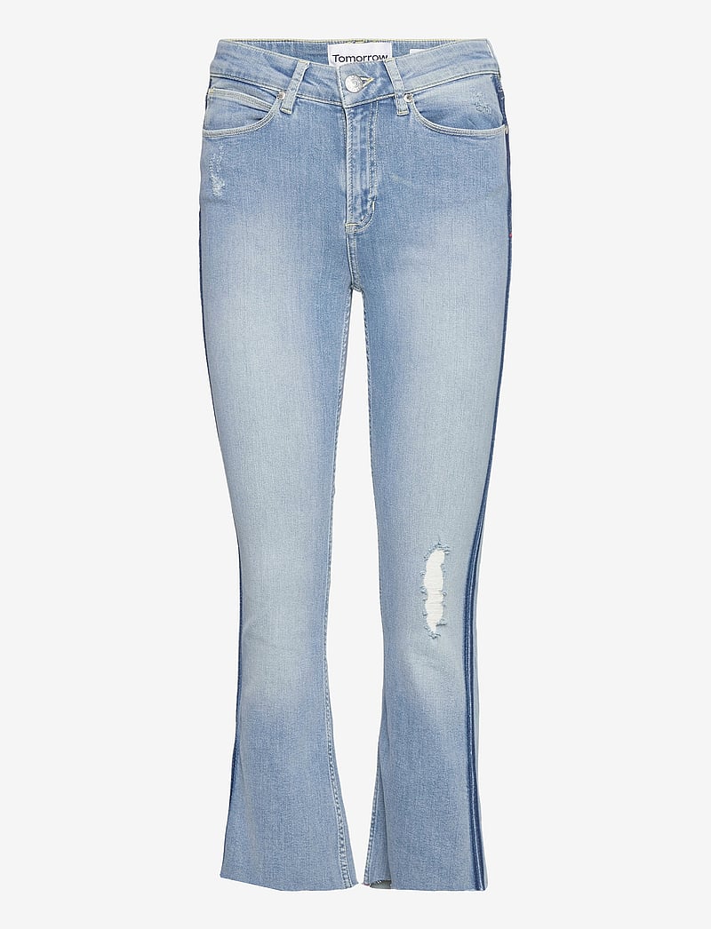 Tomorrow - Malcolm kick flare wash Atlanta - flared jeans - denim blue - 0