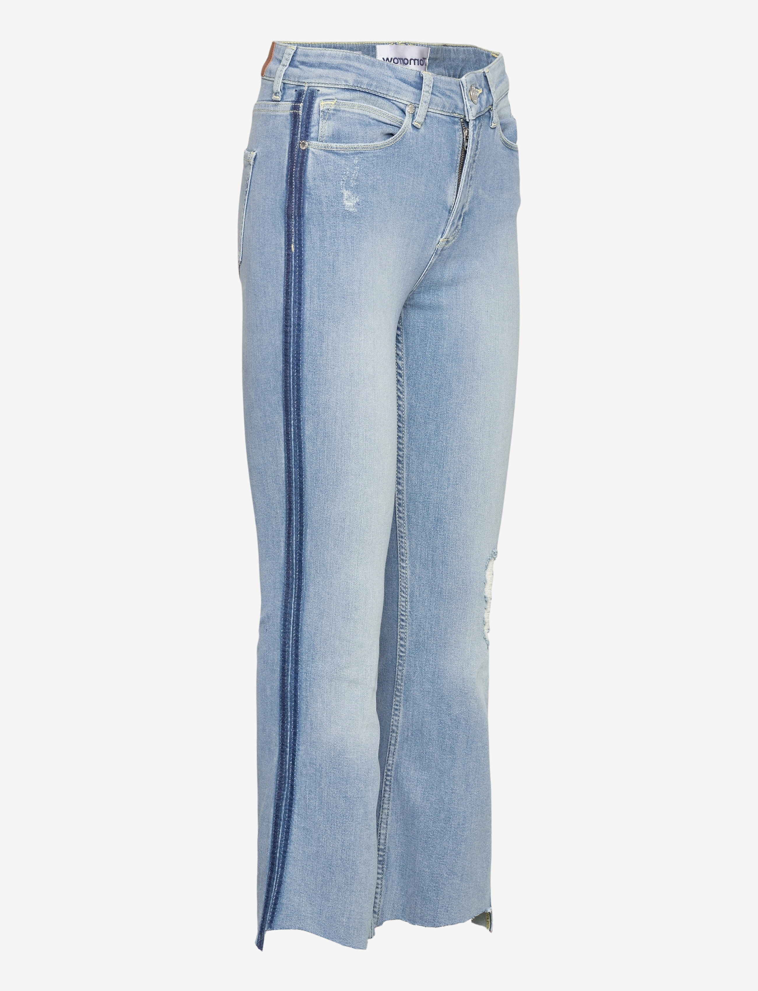 Tomorrow - Malcolm kick flare wash Atlanta - utsvängda jeans - denim blue - 3