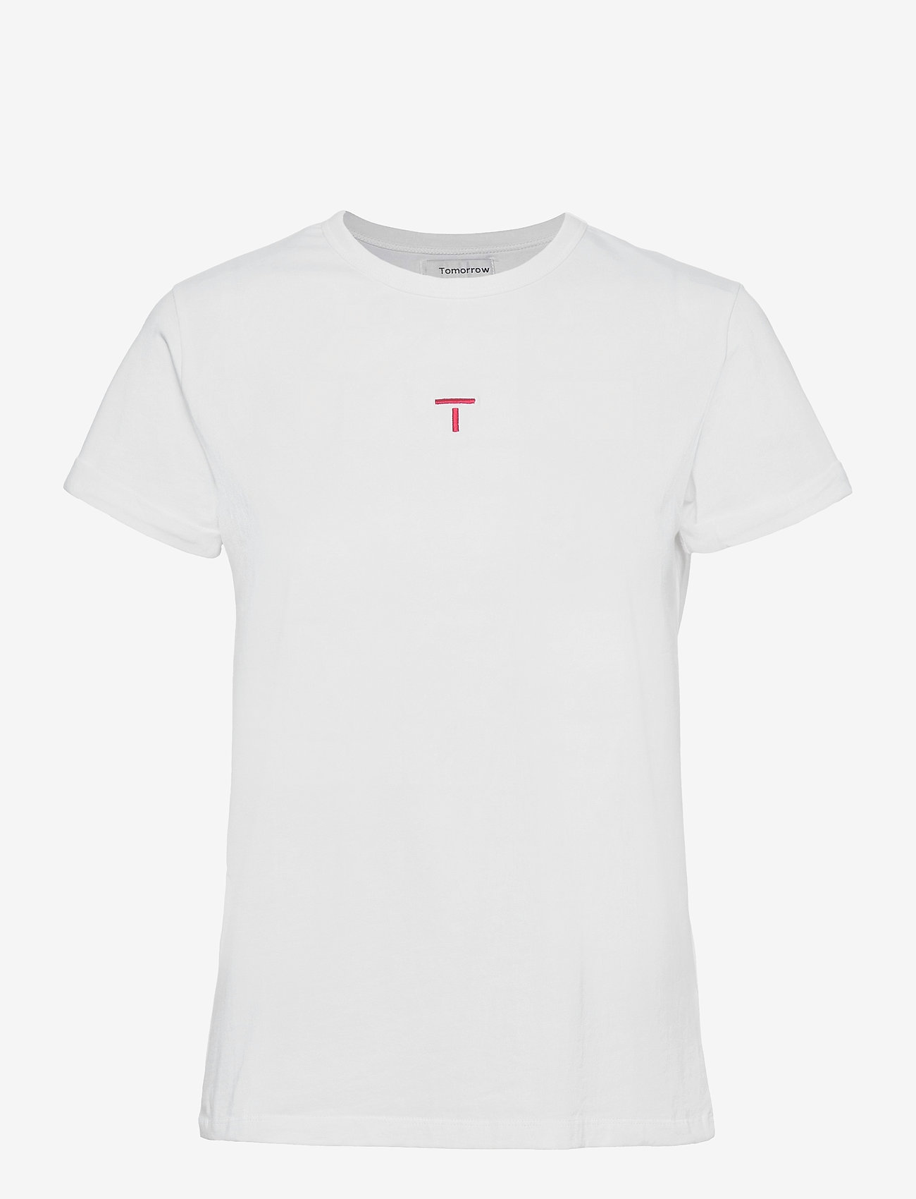 Tomorrow - Logo tee NO. 4 - t-shirts & tops - white - 0