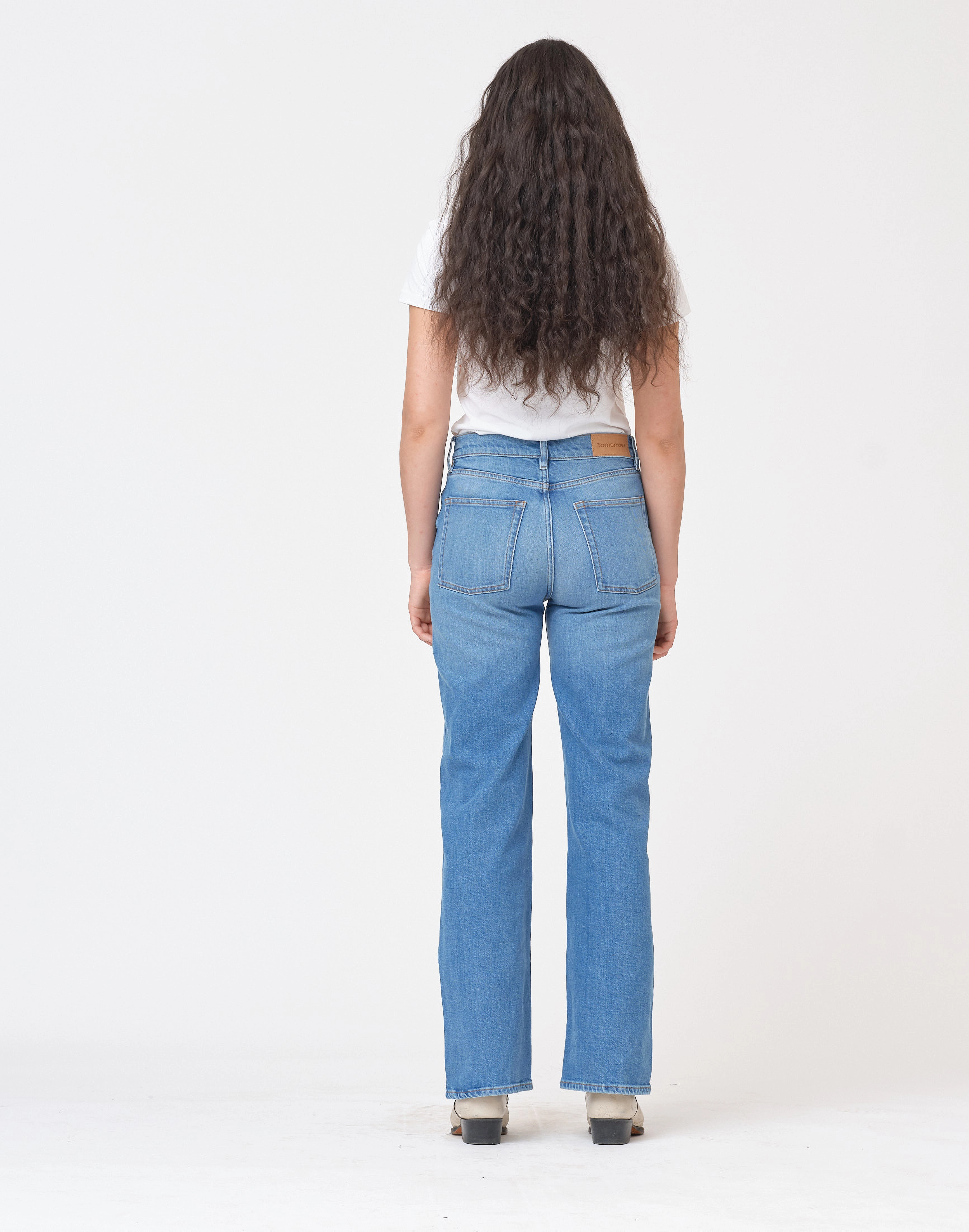 Tomorrow - TRW-Brown Jeans Wash Iowa - straight jeans - denim blue - 4
