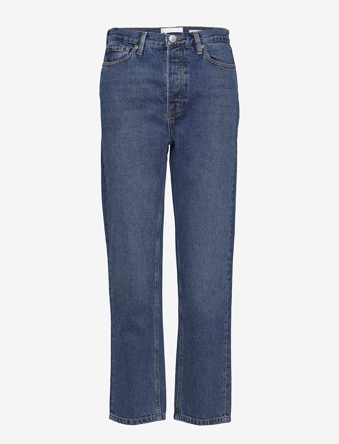 Tomorrow - Mandela HW straight jeans wash Oxford - 51 denim blue - 0