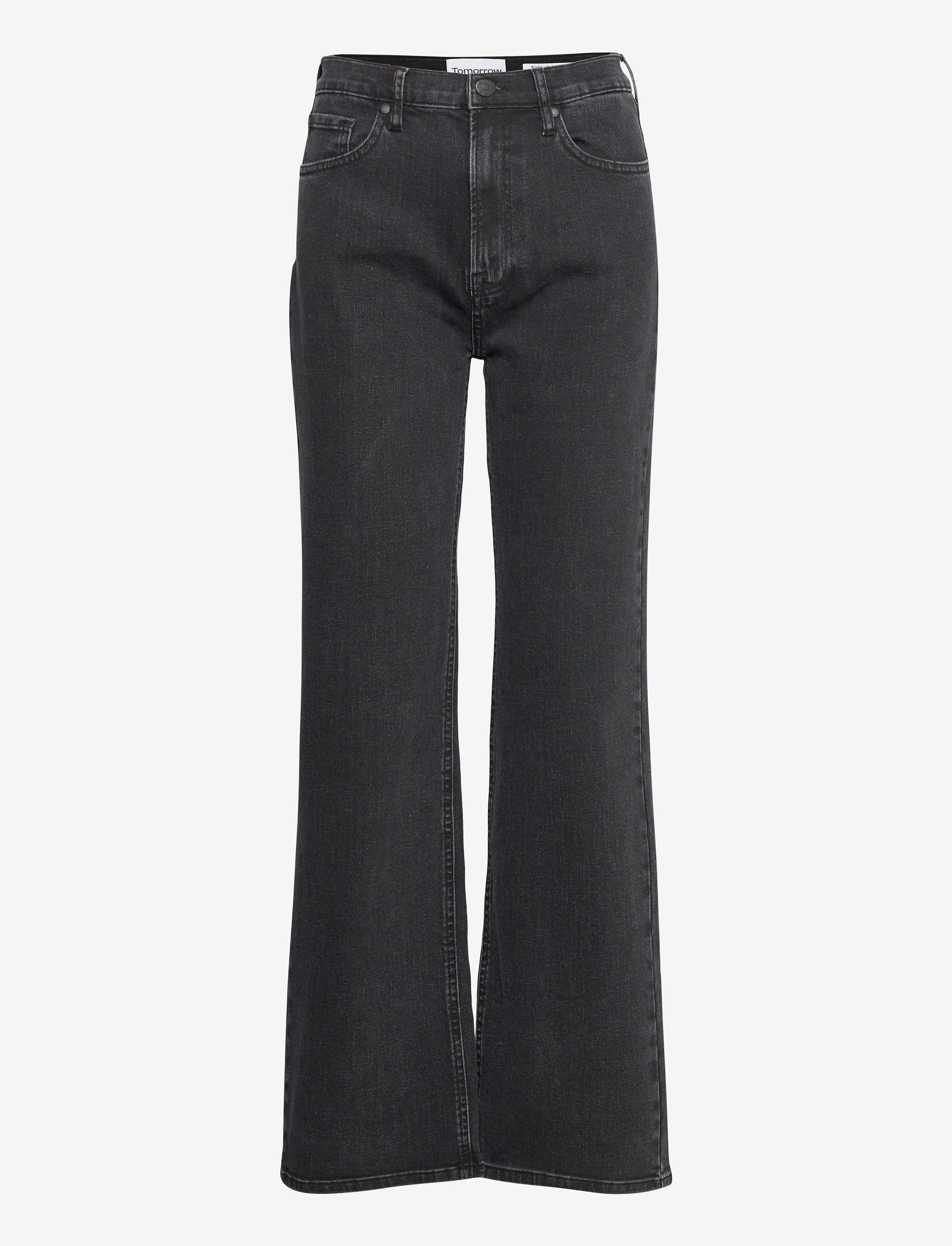 Tomorrow - TRW-Brown Jeans Original Black - tiesaus kirpimo džinsai - black - 1