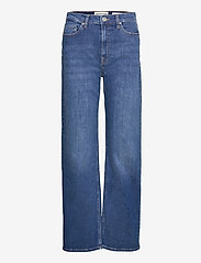 Brown straight jeans wash Florence - DENIM BLUE
