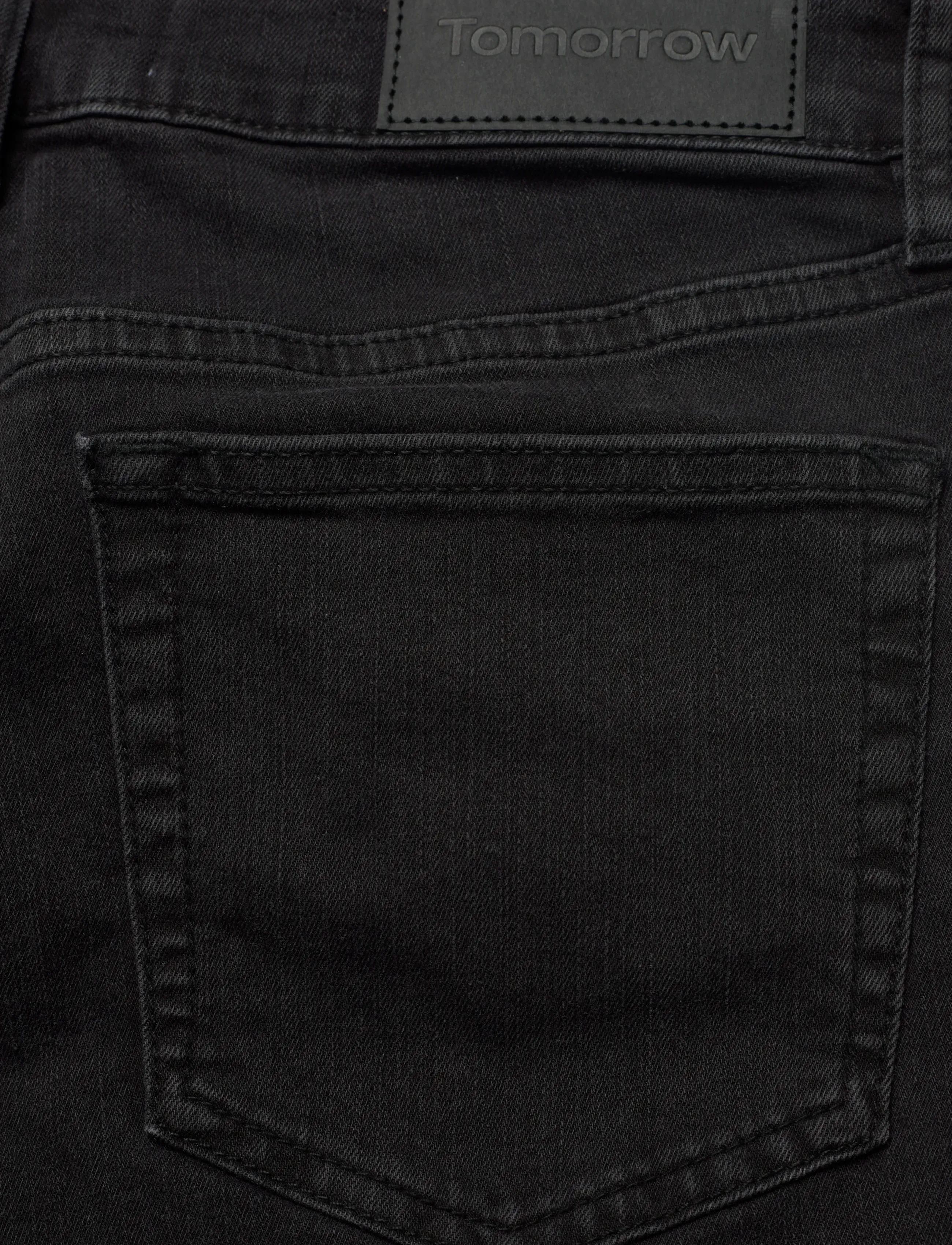 Tomorrow - TRW-Dylan MW skinny worn black - skinny jeans - black - 4