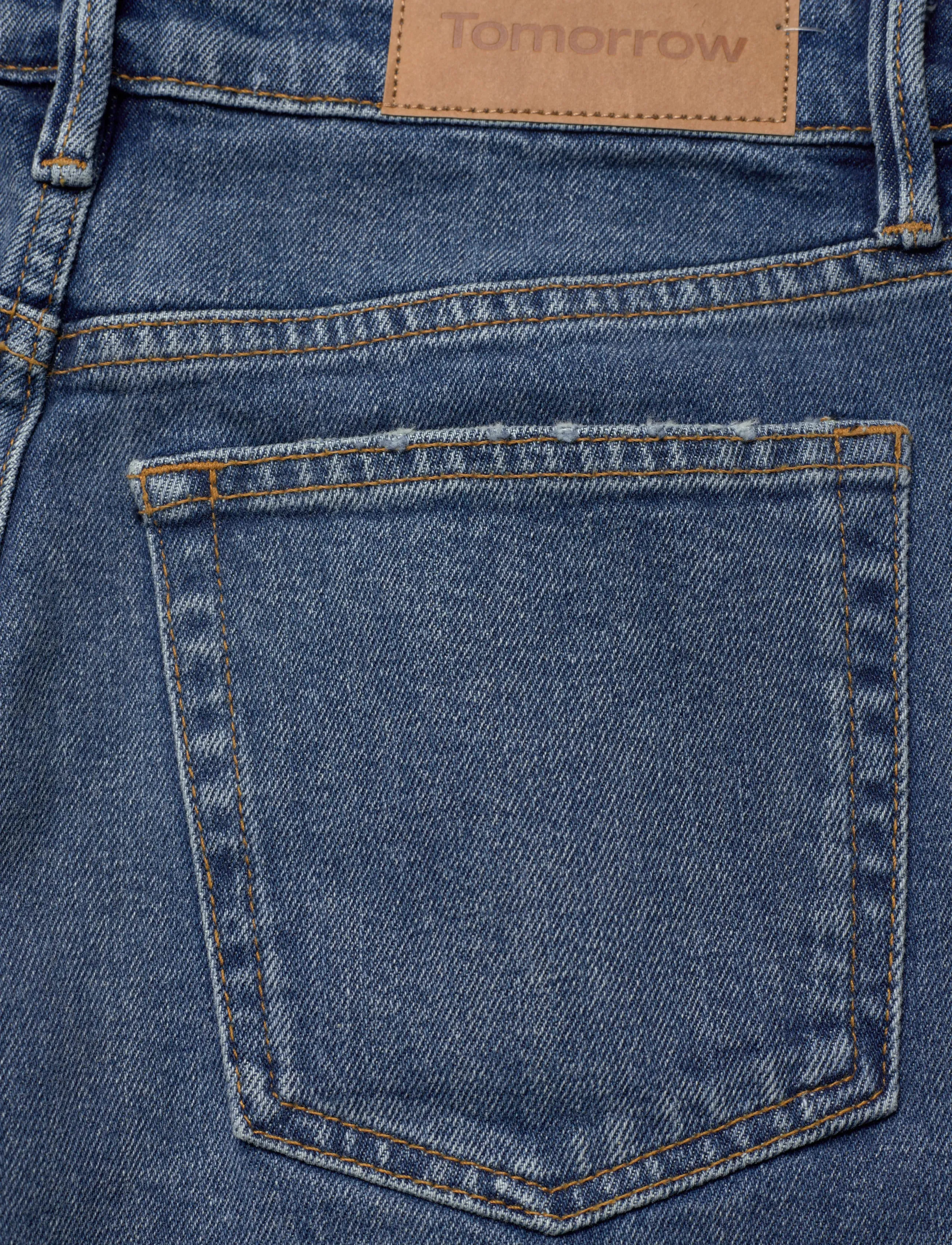 Tomorrow - TRW-Teresa jeans wash Kairo - straight jeans - denim blue - 4