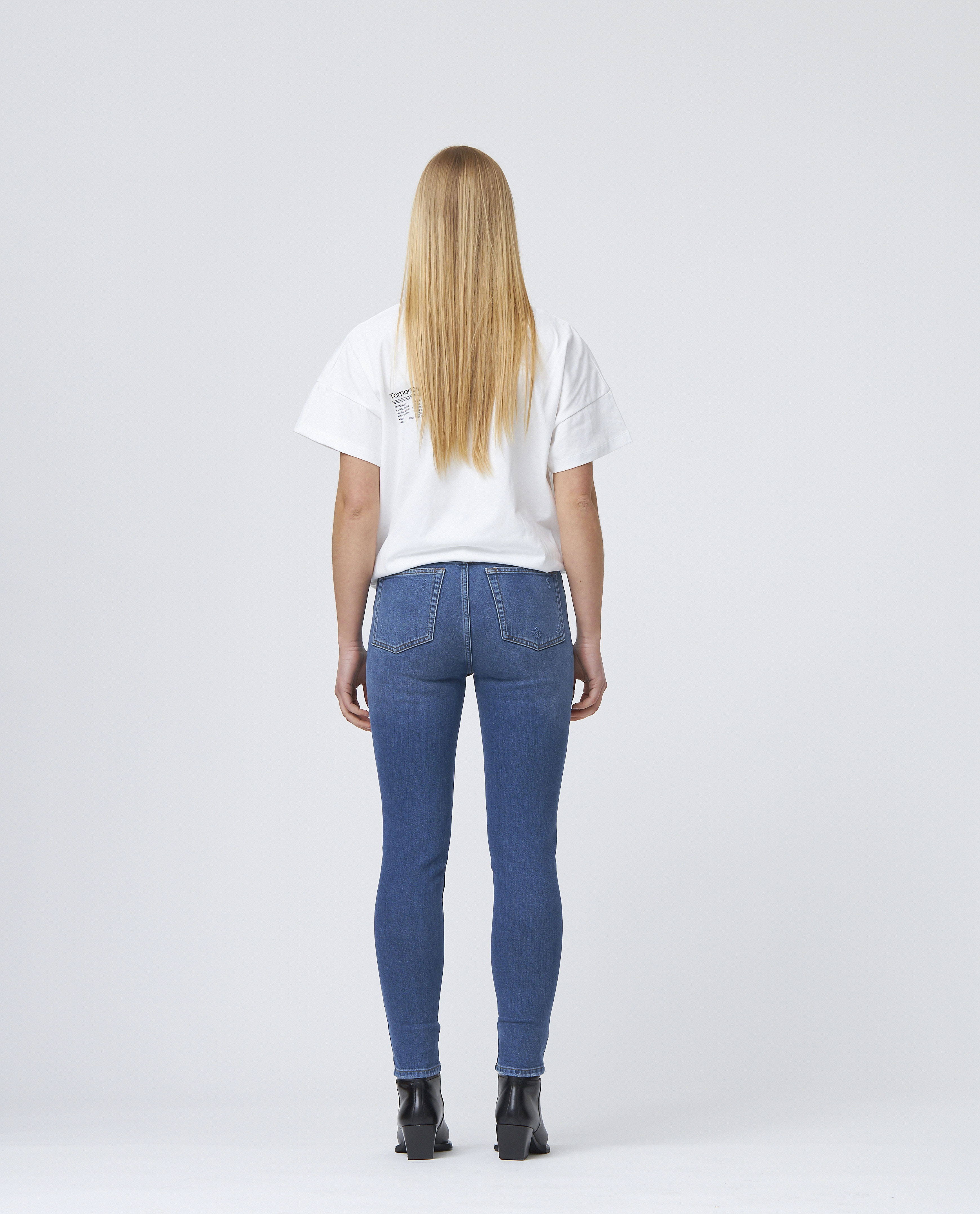 Tomorrow - TRW-Hepburn Jeans wash Brooklyn - slim jeans - denim blue - 3