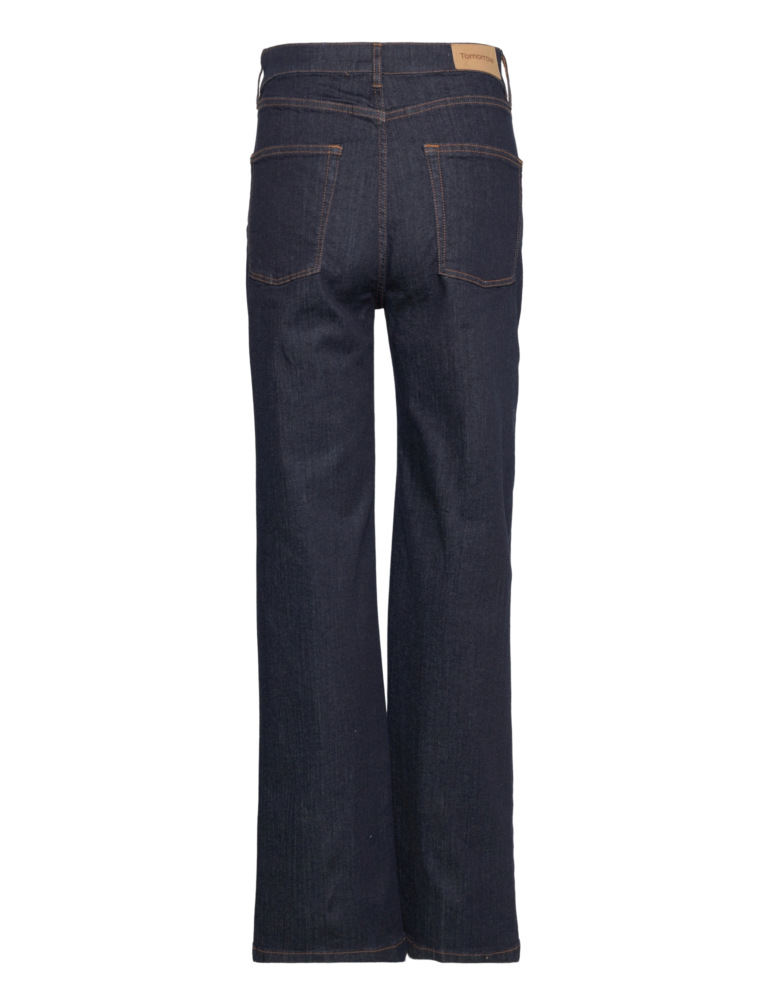 Tomorrow - Brown Captain Jeans wash Raw Indigo - denim blue - 1