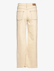 Tomorrow - Brown Straight Jeans Natural Color - wide leg jeans - mariegold yellow - 1