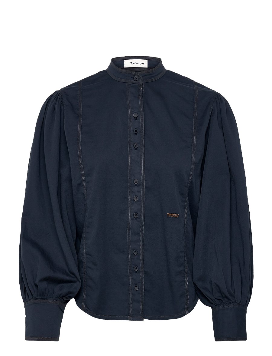 Tomorrow - TRW-Portia 3 Needle Shirt - džinsiniai marškiniai - ultra navy - 0