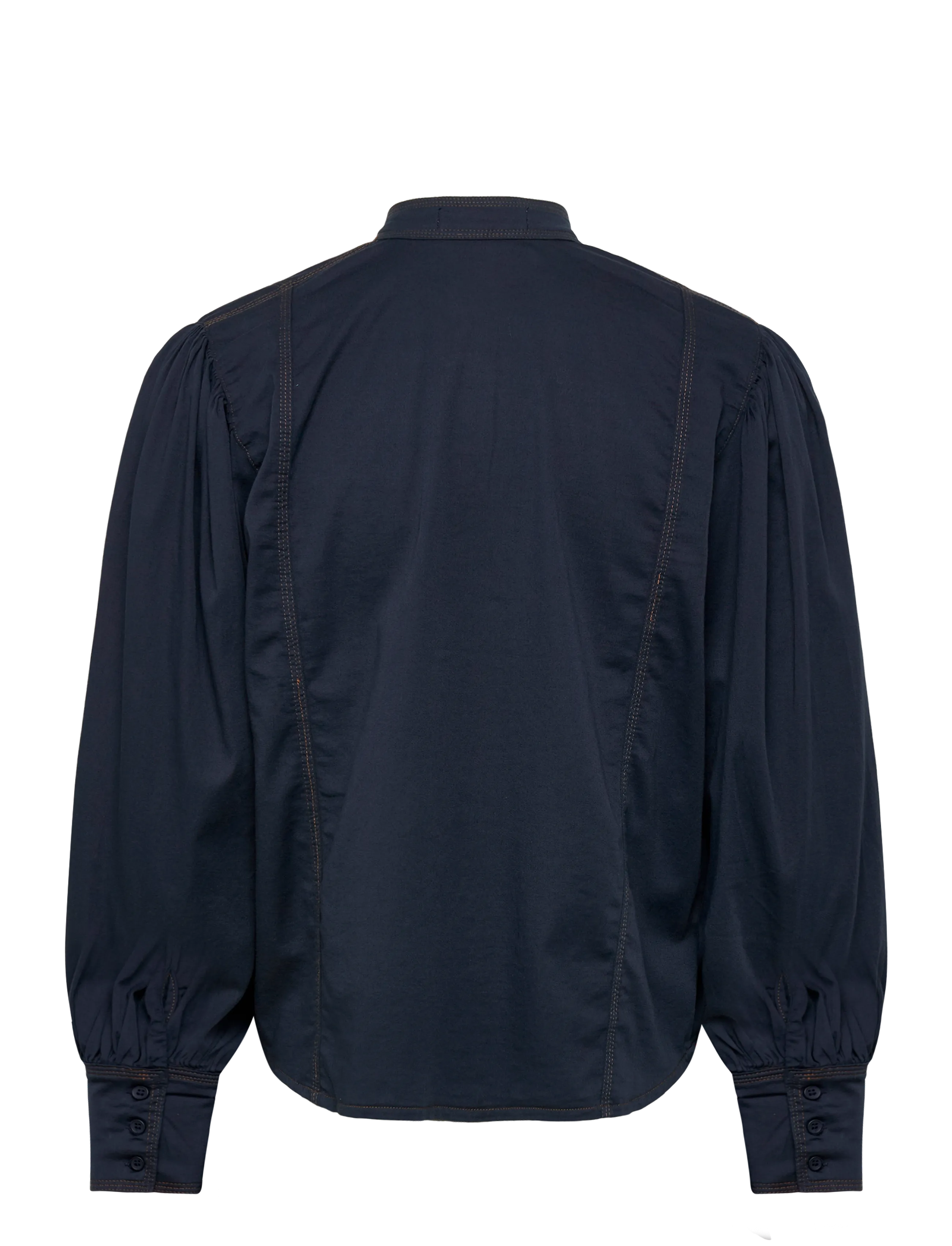 Tomorrow - TRW-Portia 3 Needle Shirt - denimskjorter - ultra navy - 1