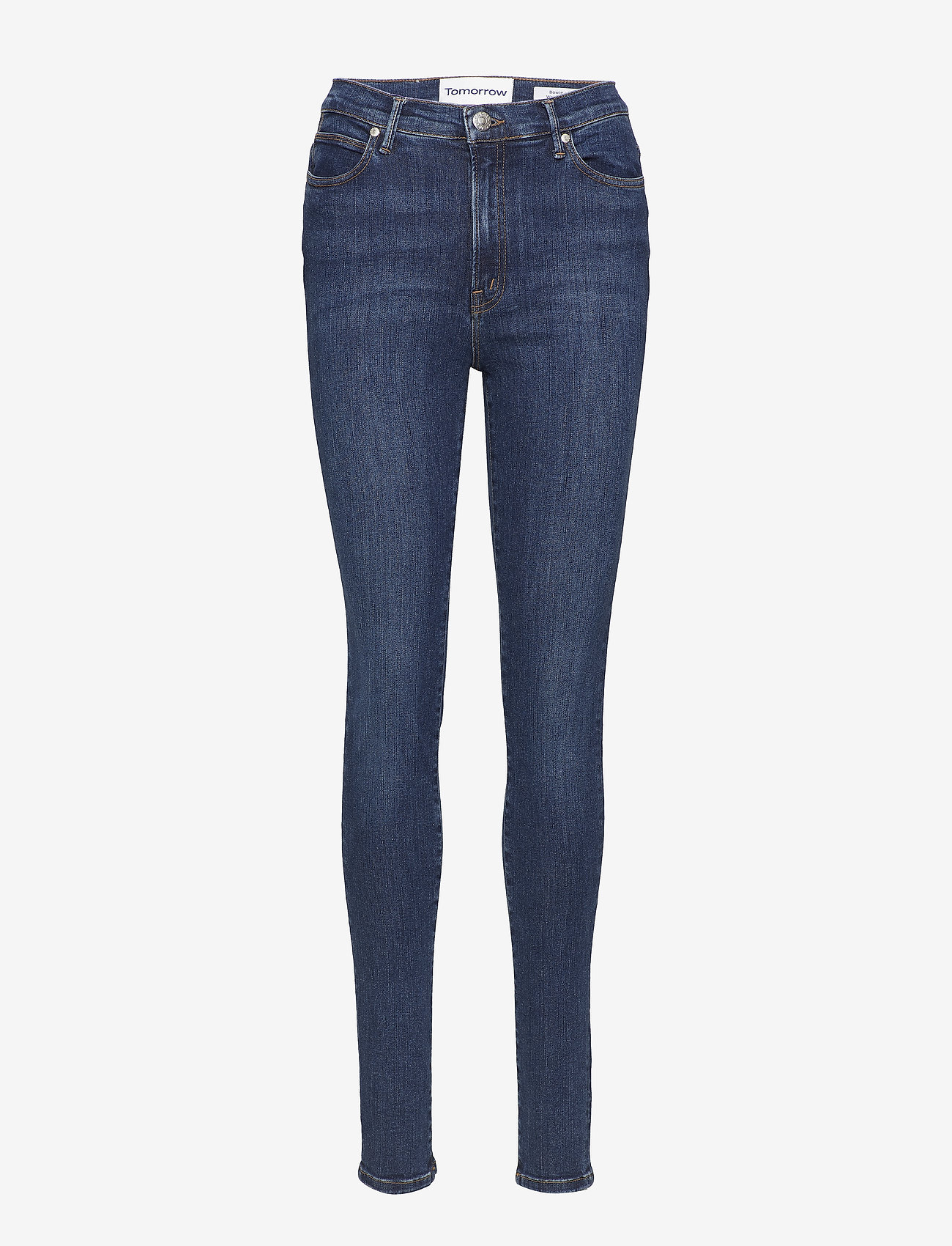 Tomorrow - Bowie HW skinny wash Stockholm - 51 denim blue - 0