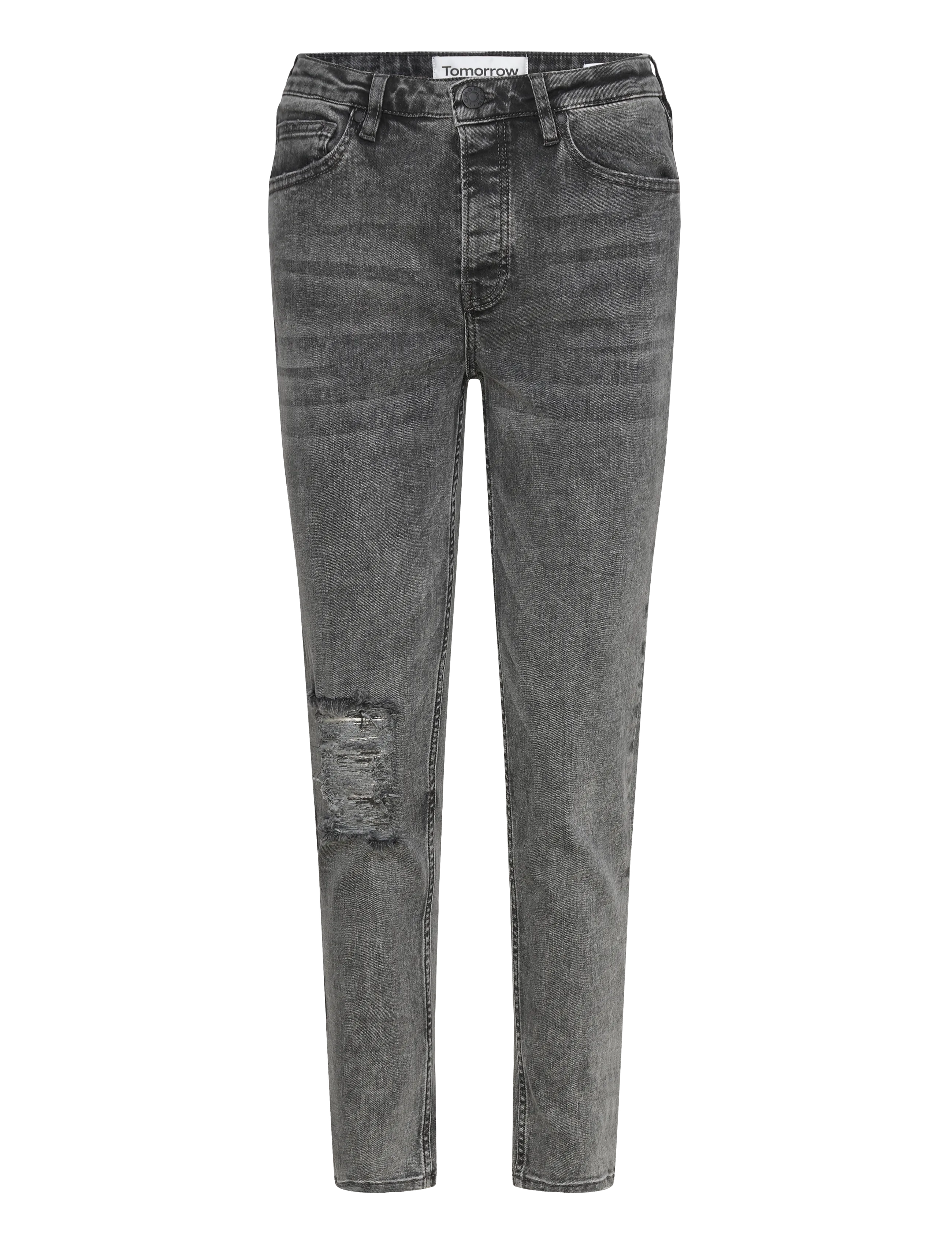 Tomorrow TRW-Hepburn Jeans Wash Vintage Grey - Kläder - GREY / grey