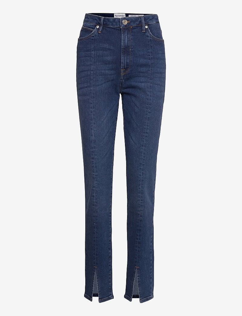 Tomorrow - Bowie HW jeans special Prato - straight jeans - denim blue - 0