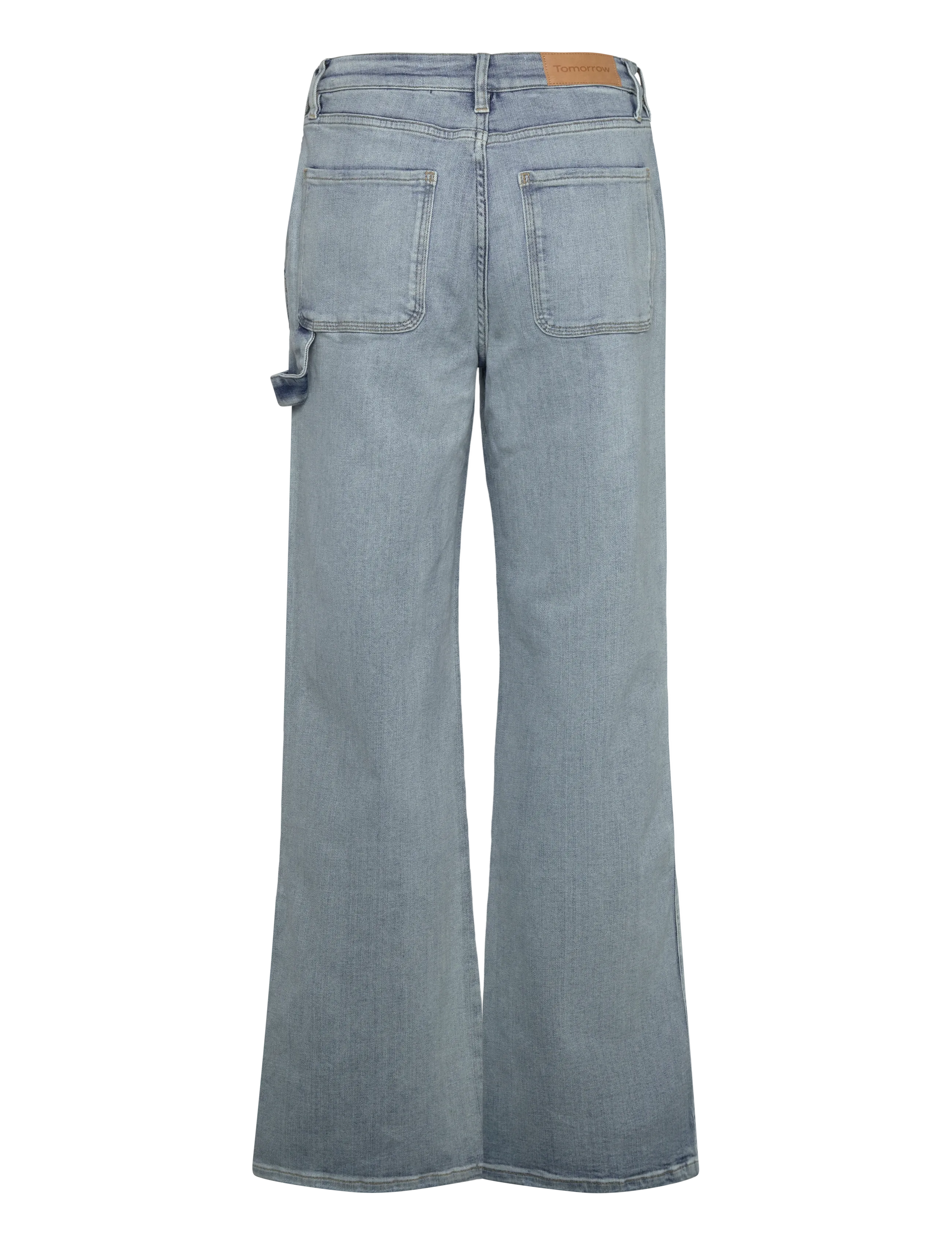 Tomorrow - TRW-Brown Worker Jeans Wash Pula - brede jeans - denim blue - 1
